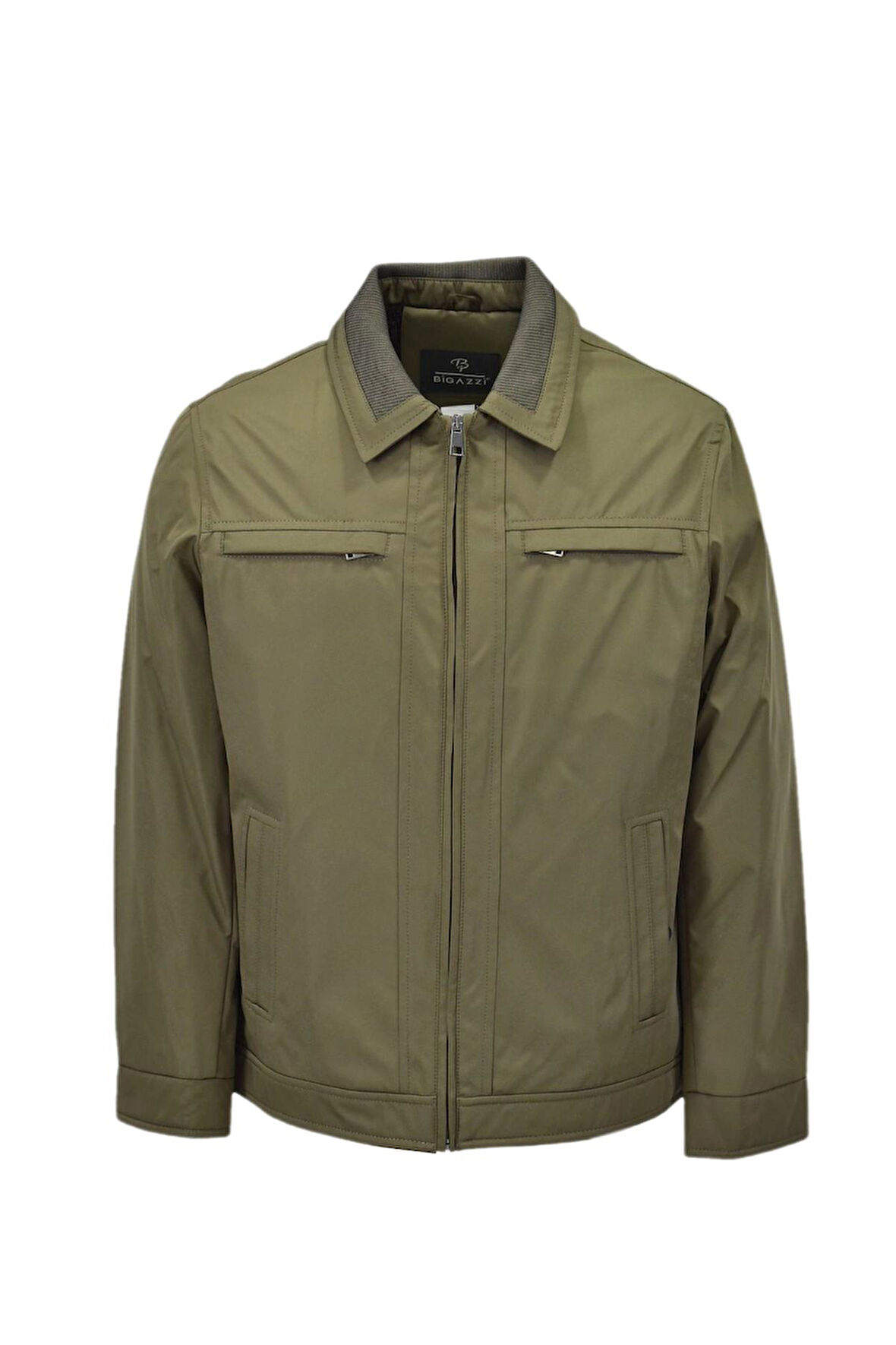 Erkek Büyük Beden Yakalı Spor Mont 95336 BGL-ST04174