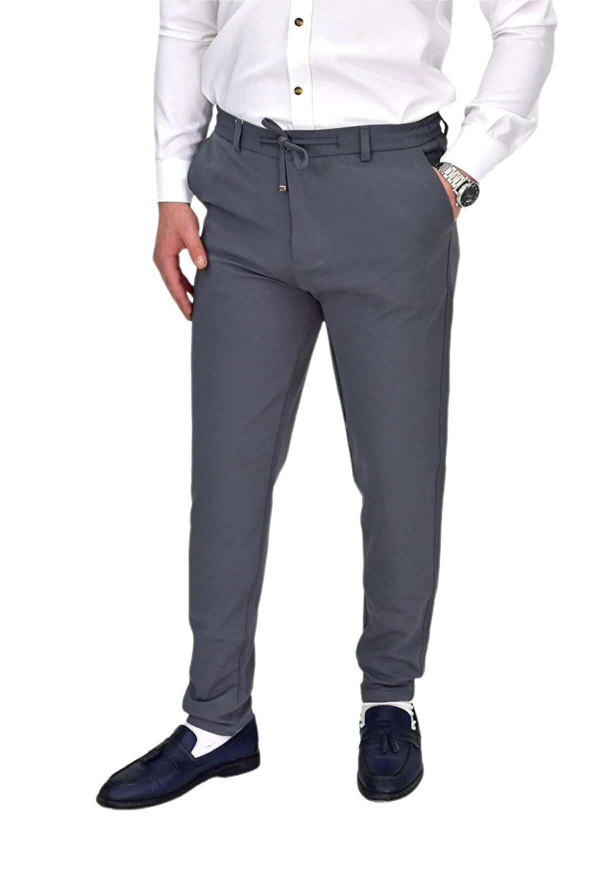 Erkek Beli Lastikli Jogger Pantolon Regular Fit BGL-ST04328