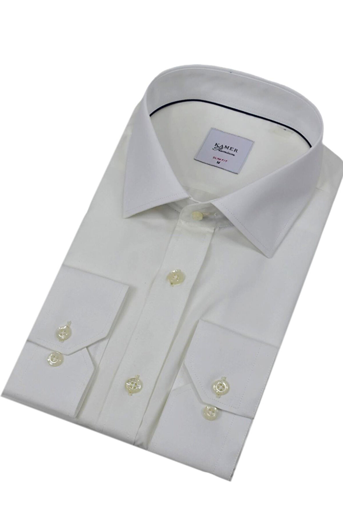 Erkek Slim Fitt Uzun Kol Kulplu Gömlek 2396 BGL-ST04379