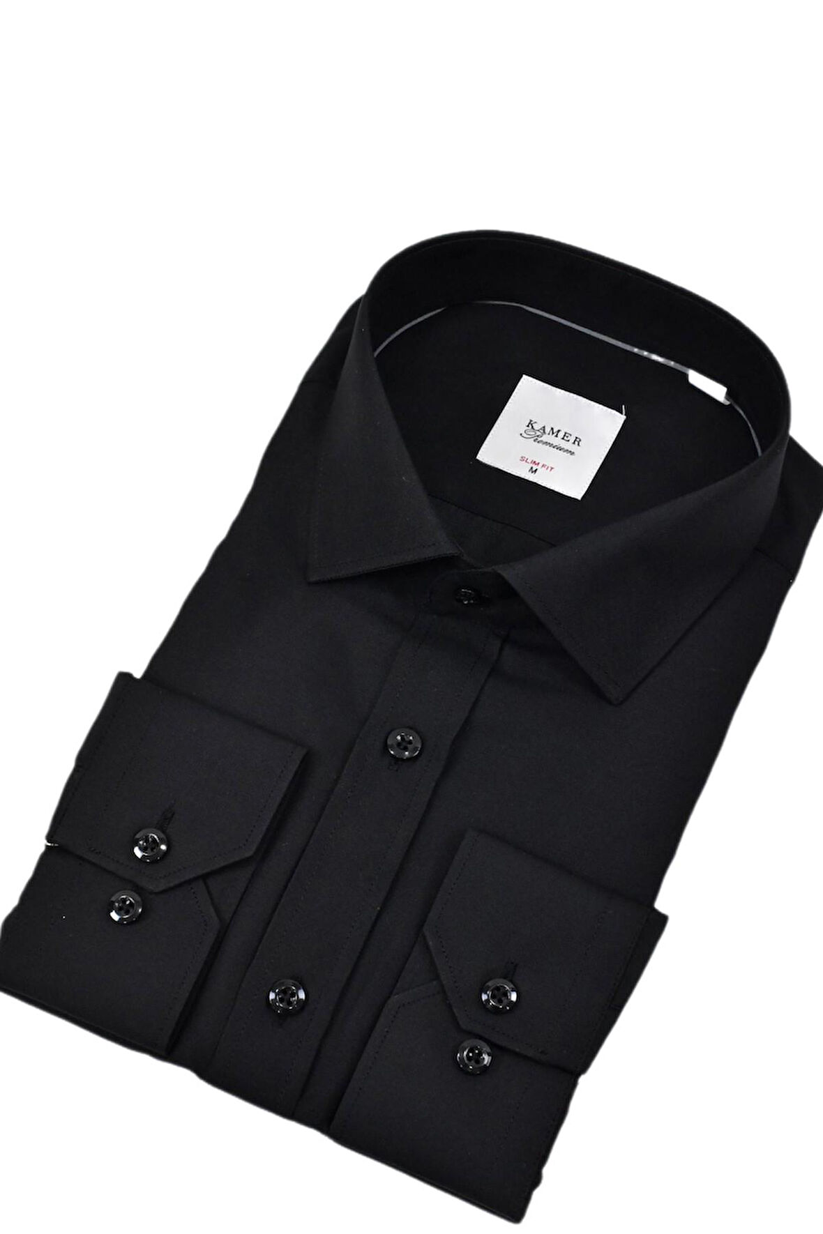 Erkek Slim Fitt Uzun Kol Kulplu Gömlek 2396 BGL-ST04379