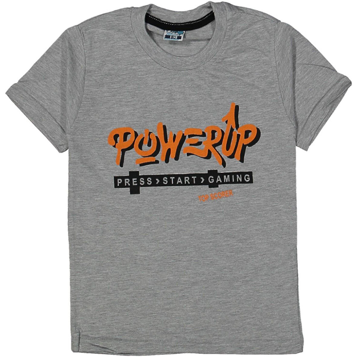 Erkek Çocuk Poverup Baskılı Tişört BGL-ST04458