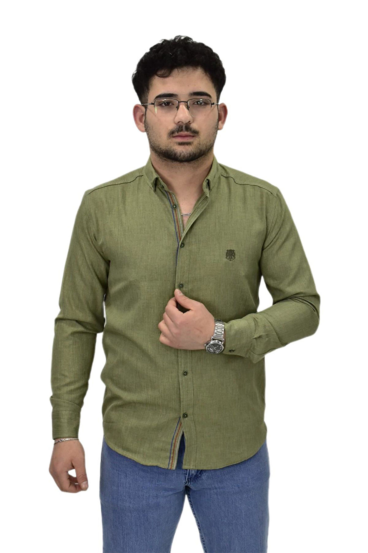 Erkek Spor Silim Fit Gömlek BGL-ST04479