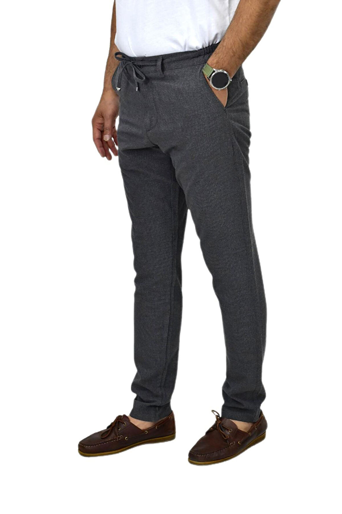 Erkek Jogger Silim Fit Kumaş Pantolon P1005 BGL-ST04503