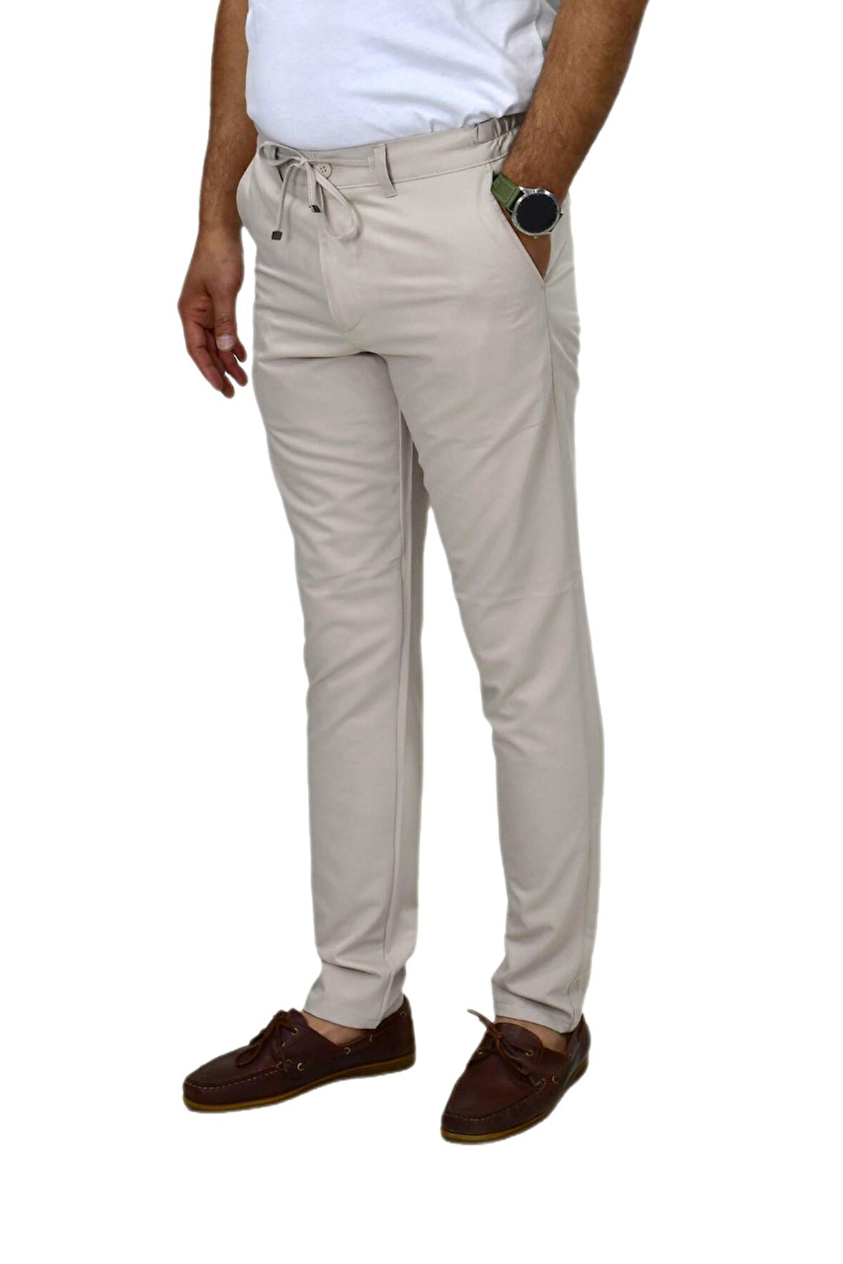 Erkek Jogger Silim Fit Kumaş Pantolon P1023 BGL-ST04504