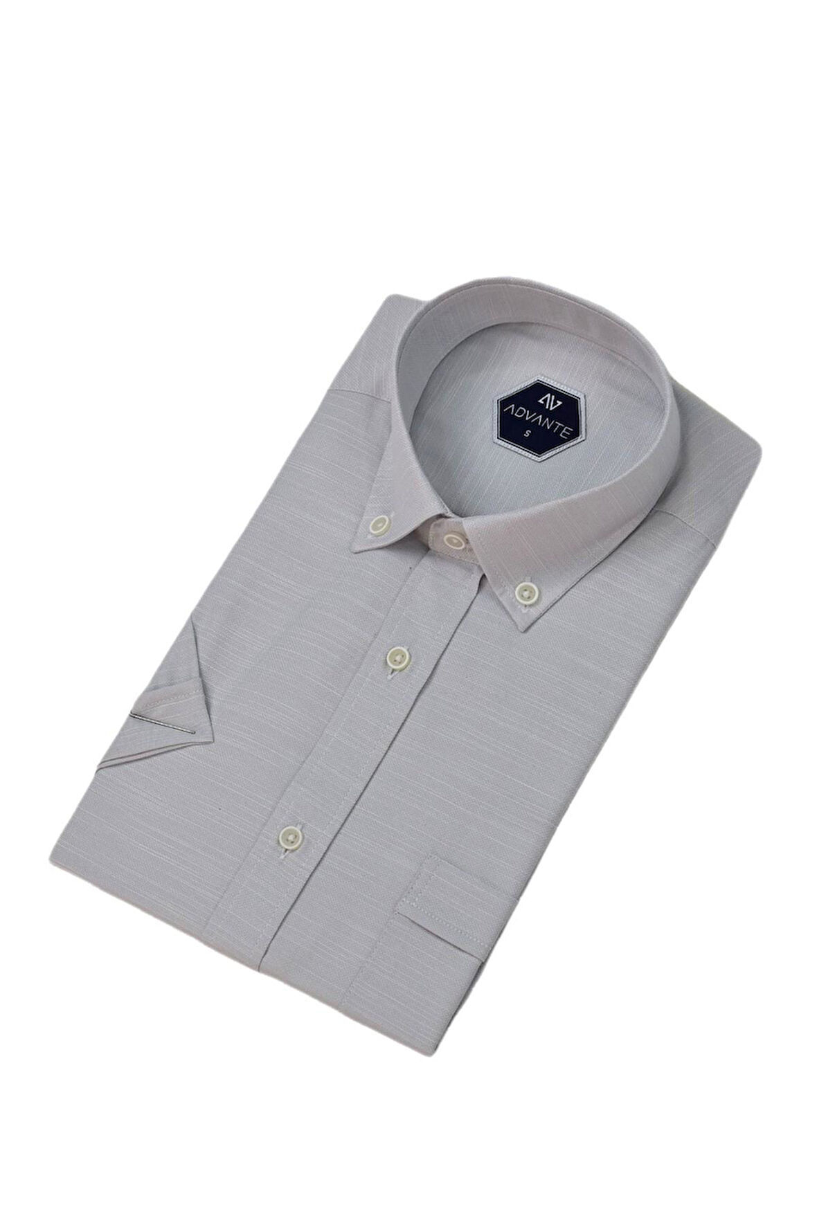 Erkek Klasik Tek Cepli Kısa Kol Gömlek BGL-ST04554