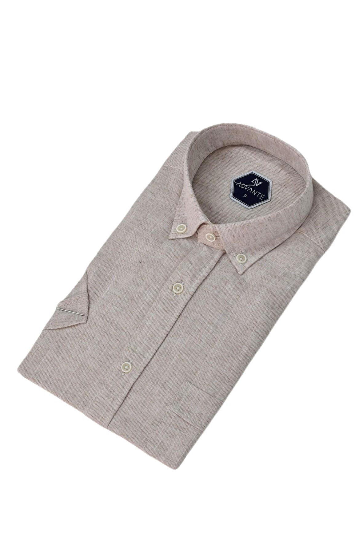 Erkek Klasik Tek Cepli Kısa Kol Gömlek BGL-ST04557