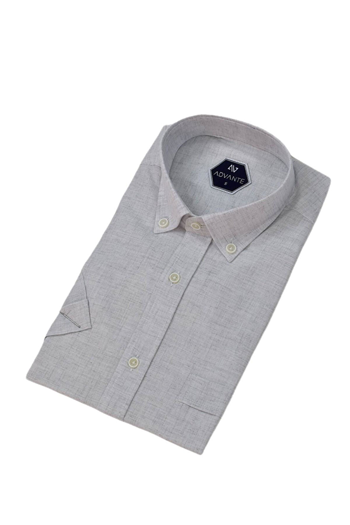 Erkek Klasik Tek Cepli Kısa Kol Gömlek BGL-ST04558