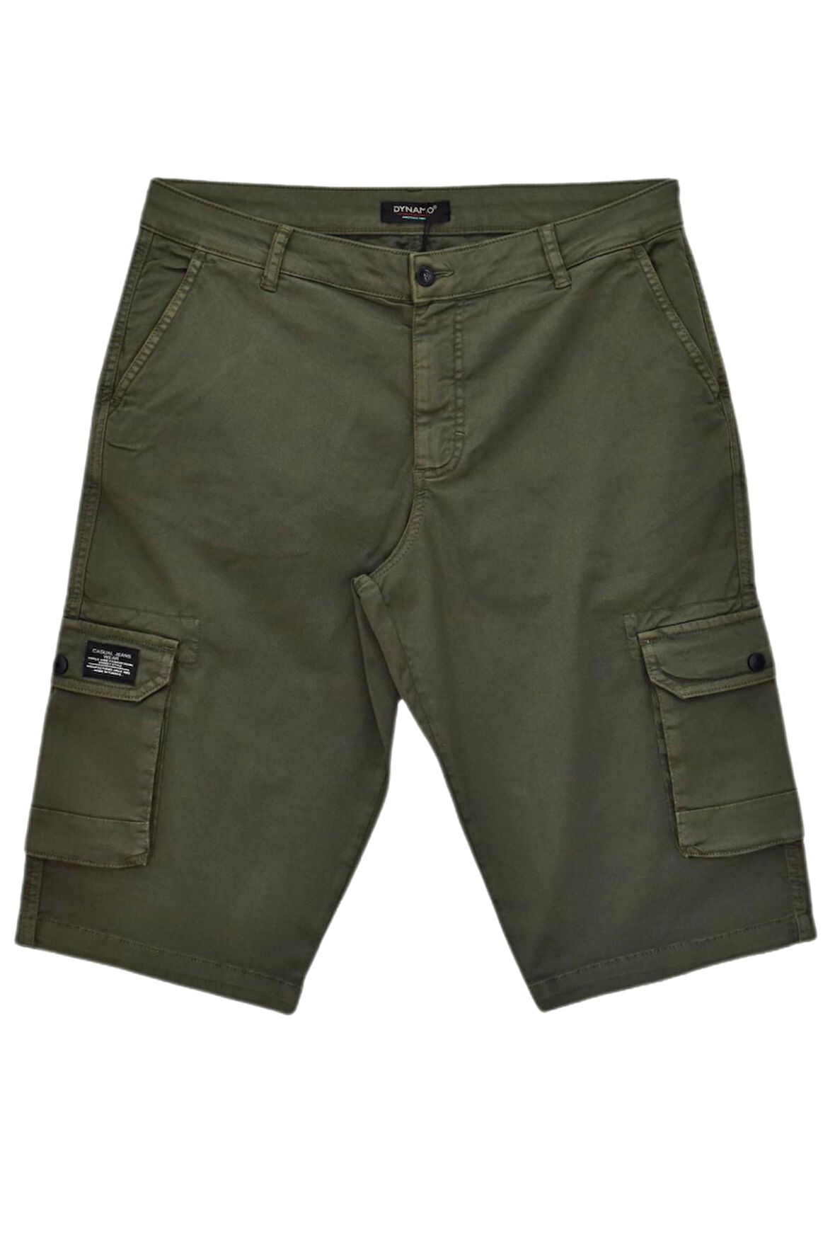 Erkek Kargo Cepli Kanvas Kapri Şort BGL-ST04736