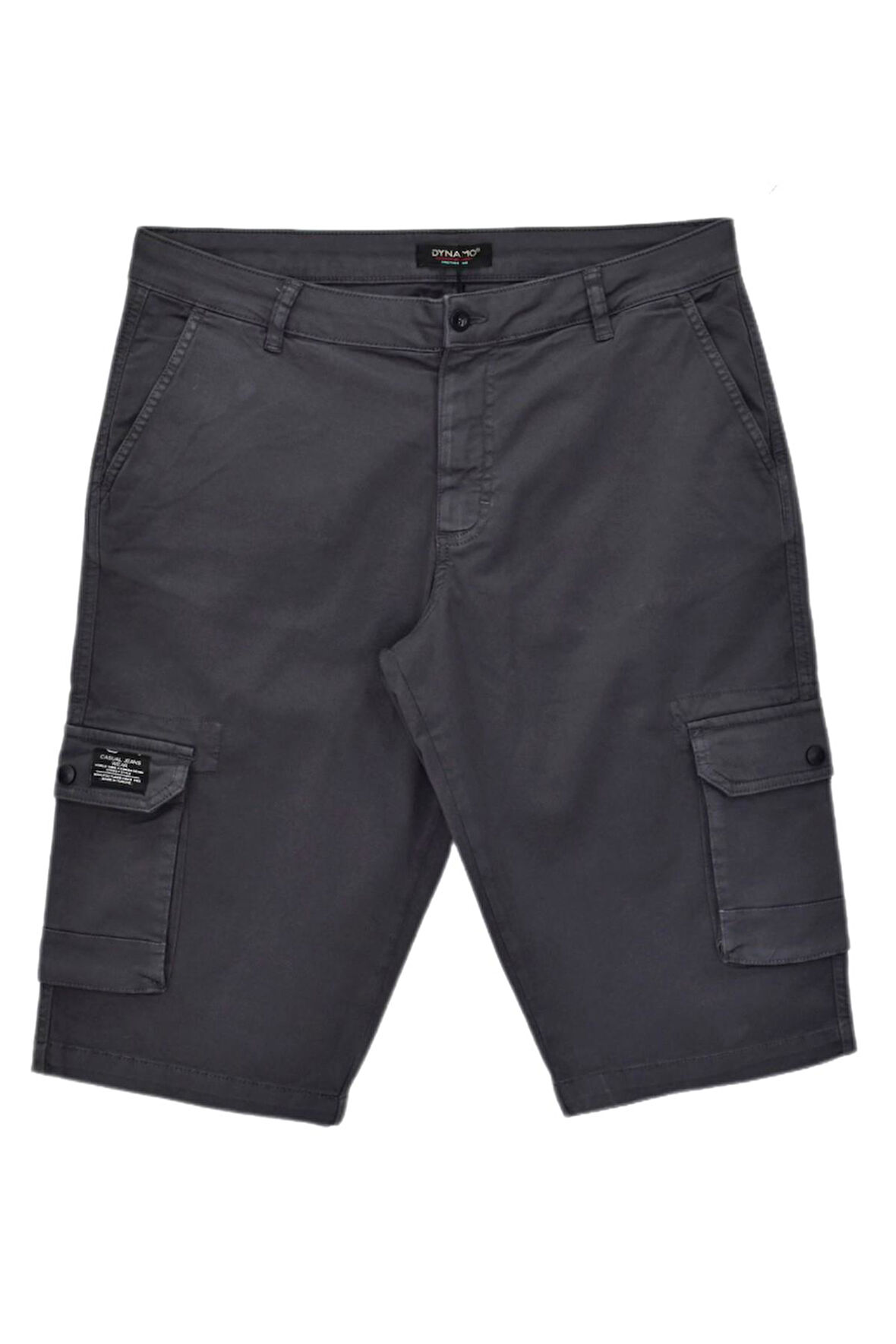 Erkek Kargo Cepli Kanvas Kapri Şort BGL-ST04736