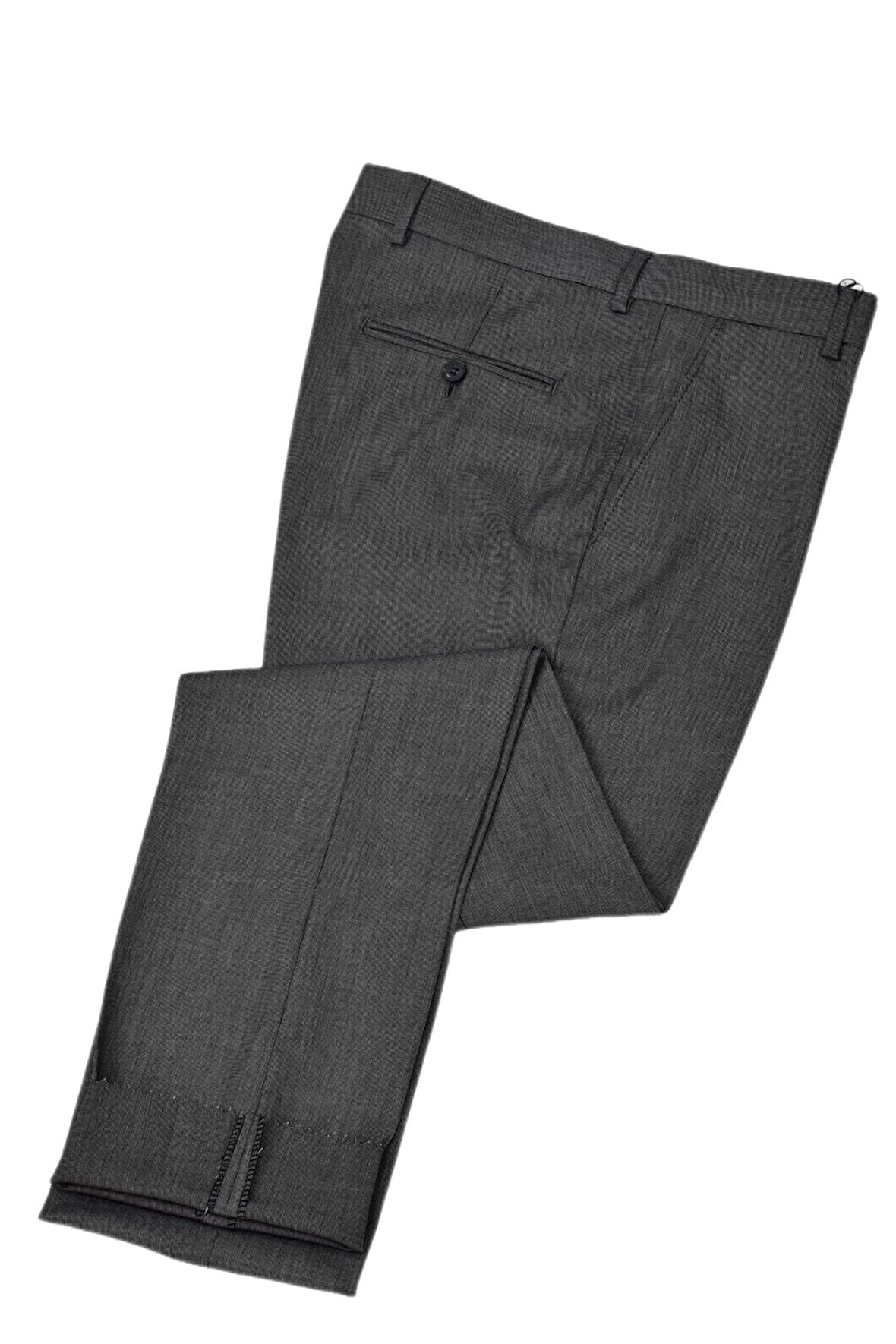 Erkek Klasik Pilesiz  Kumaş Pantolon P1153 BGL-ST04741