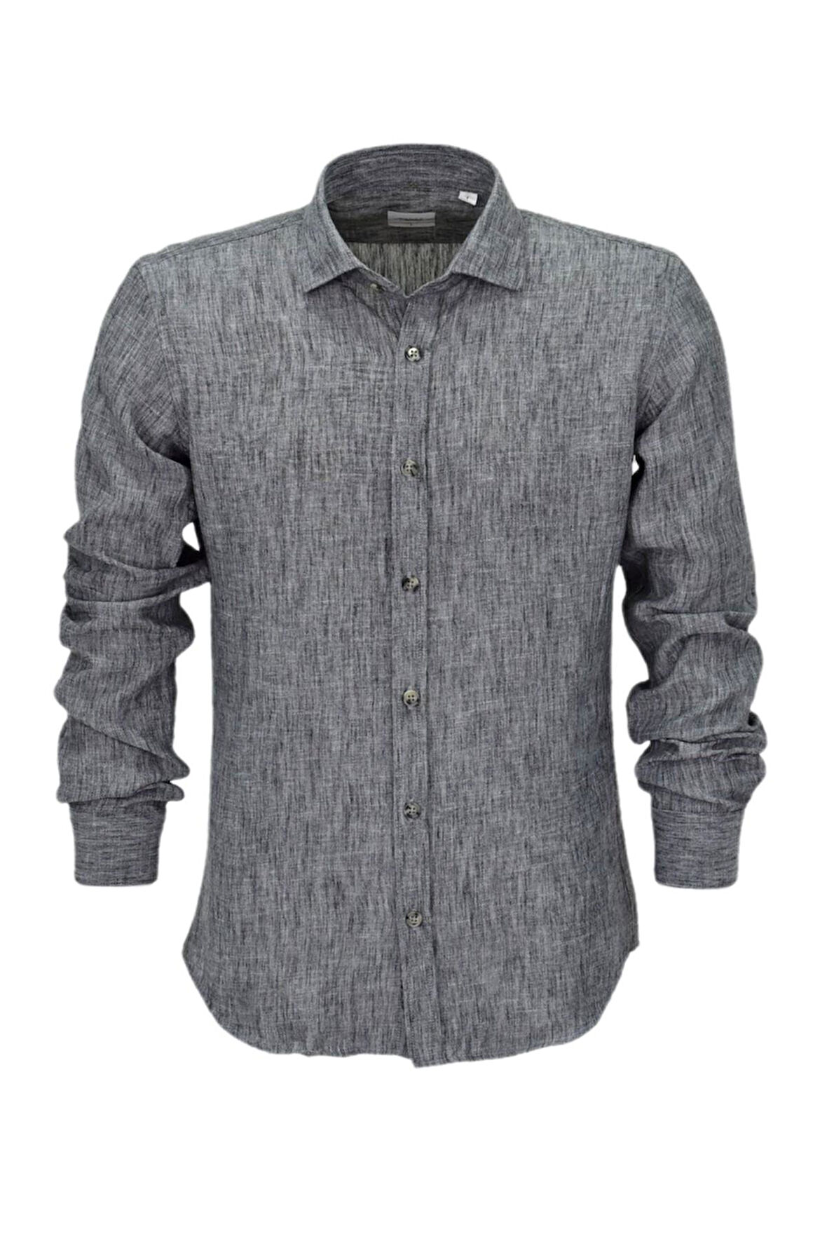 Erkek Yazlık Slim Fitt Uzun Kol Gömlek 2431 BGL-ST04755