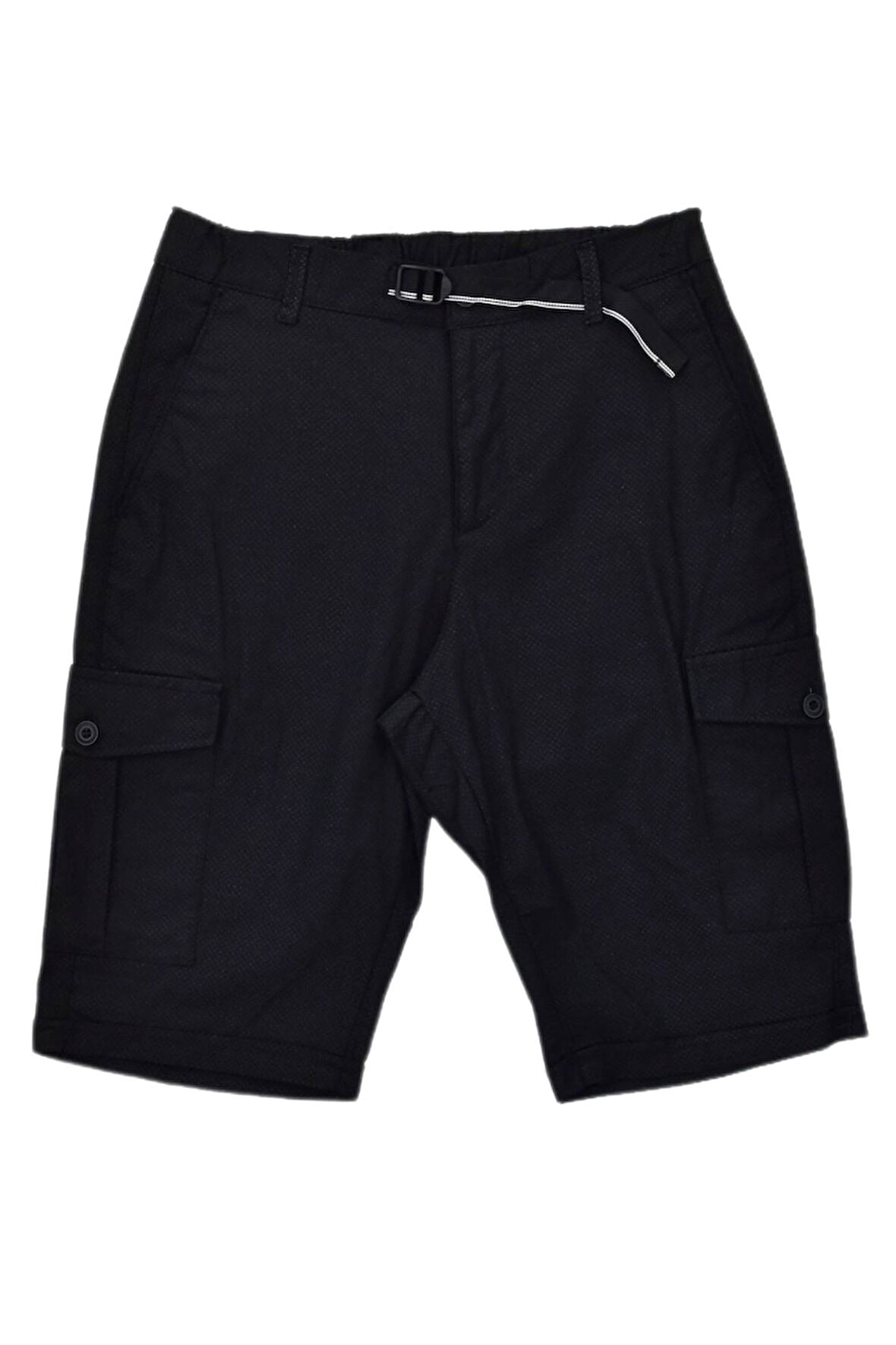 Erkek Kargo Cepli Kanvas Kapri Şort 1332 BGL-ST04762