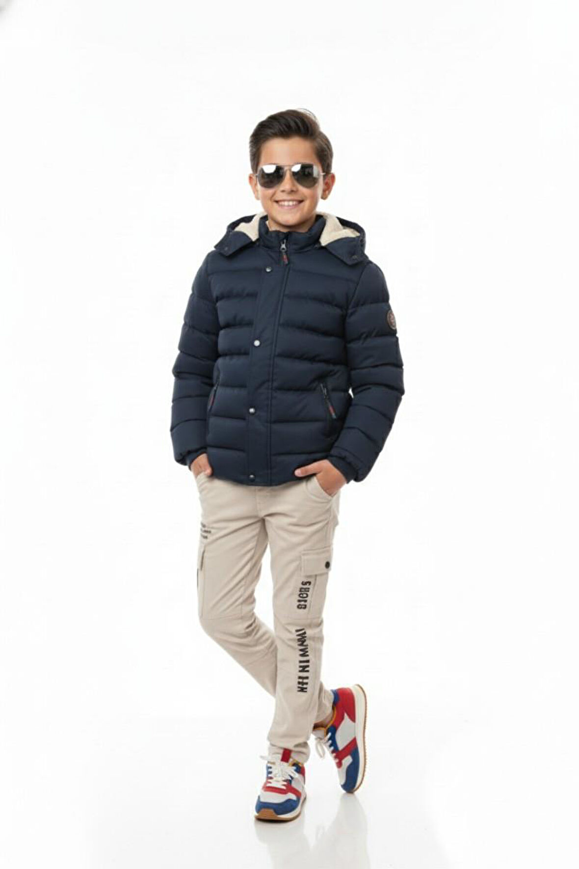 Erkek Çocuk Kapüşonlu Mont BGL-ST04885