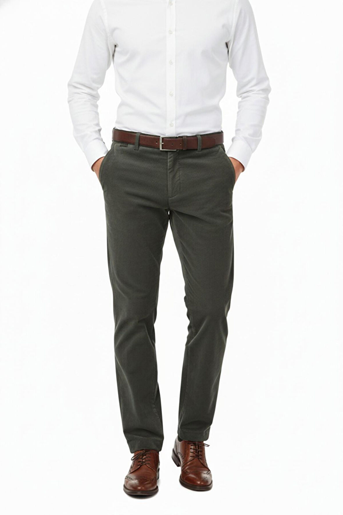 Erkek Kışlık Kadife Pantolon Klasik Kalıp BGL-ST04967