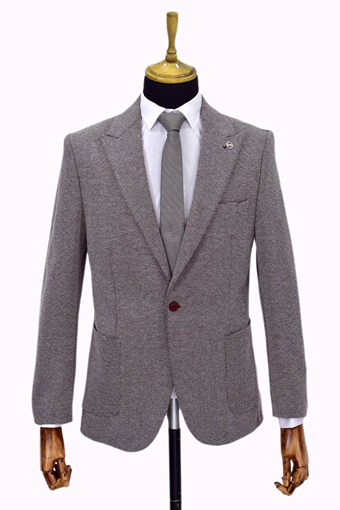 Erkek Tek Spor Ceket Çift Yırtmaçlı BGL-ST03983