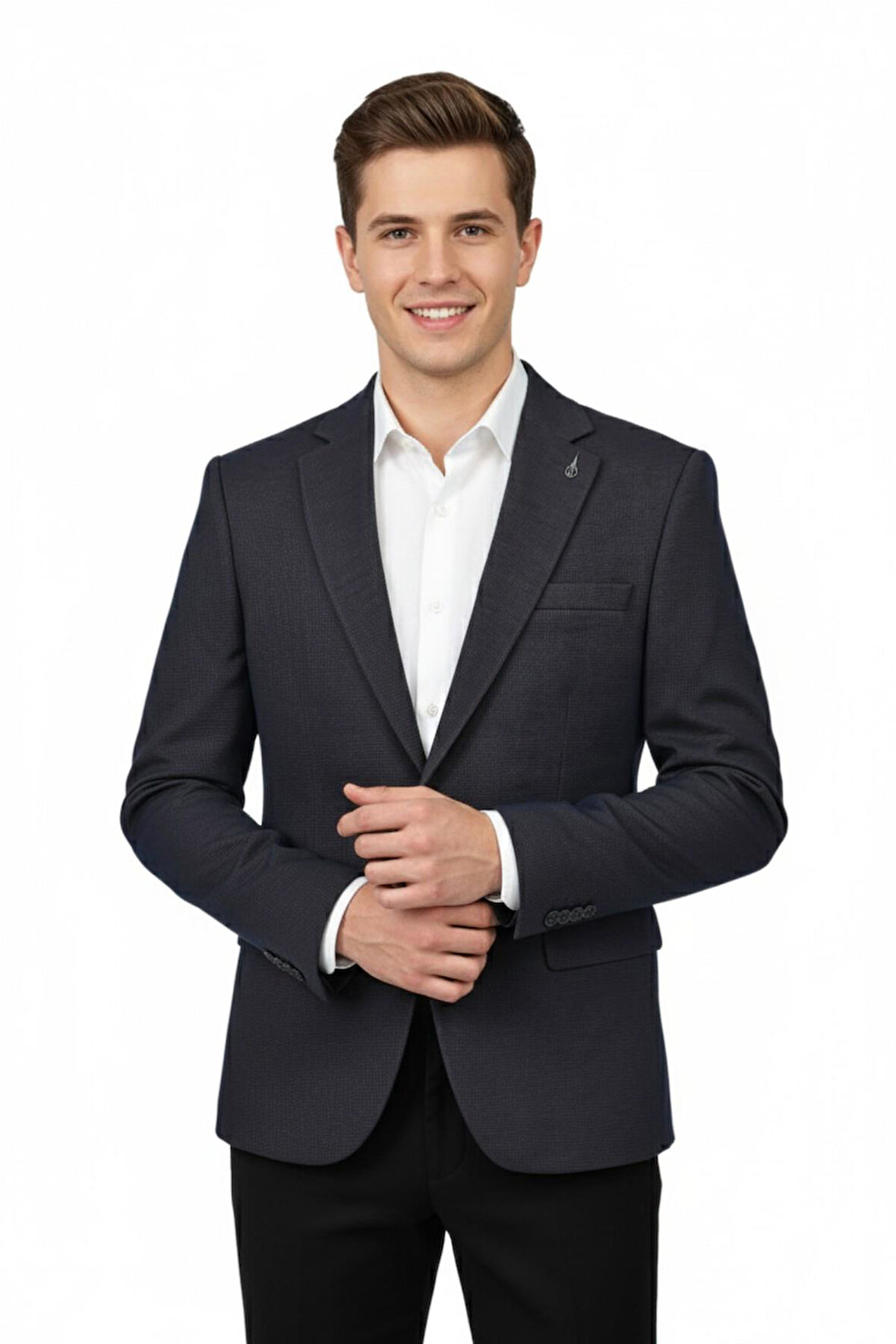 Erkek Tek Spor Ceket Çift Yırtmaçlı BGL-ST04982