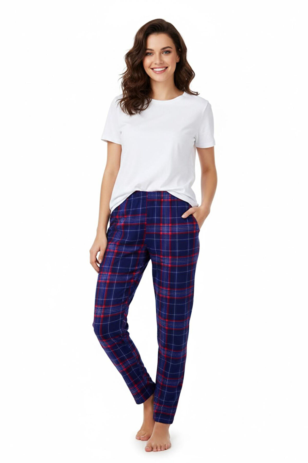 Kadın Tek Penye Pijama Alt BGL-ST05005