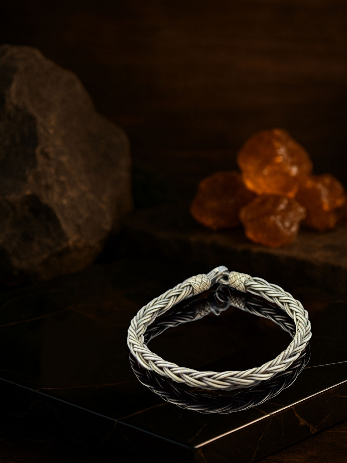 9,6 GR 1000 AYAR GÜMÜŞ KAZAS BİLEKLİK