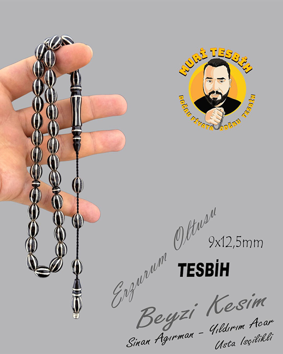 MURİ TESBİH SİNAN AĞIRMAN - YILDIRIM ACAR ERZURUM OLTUSU BEYZİ KESİM 9X12,50