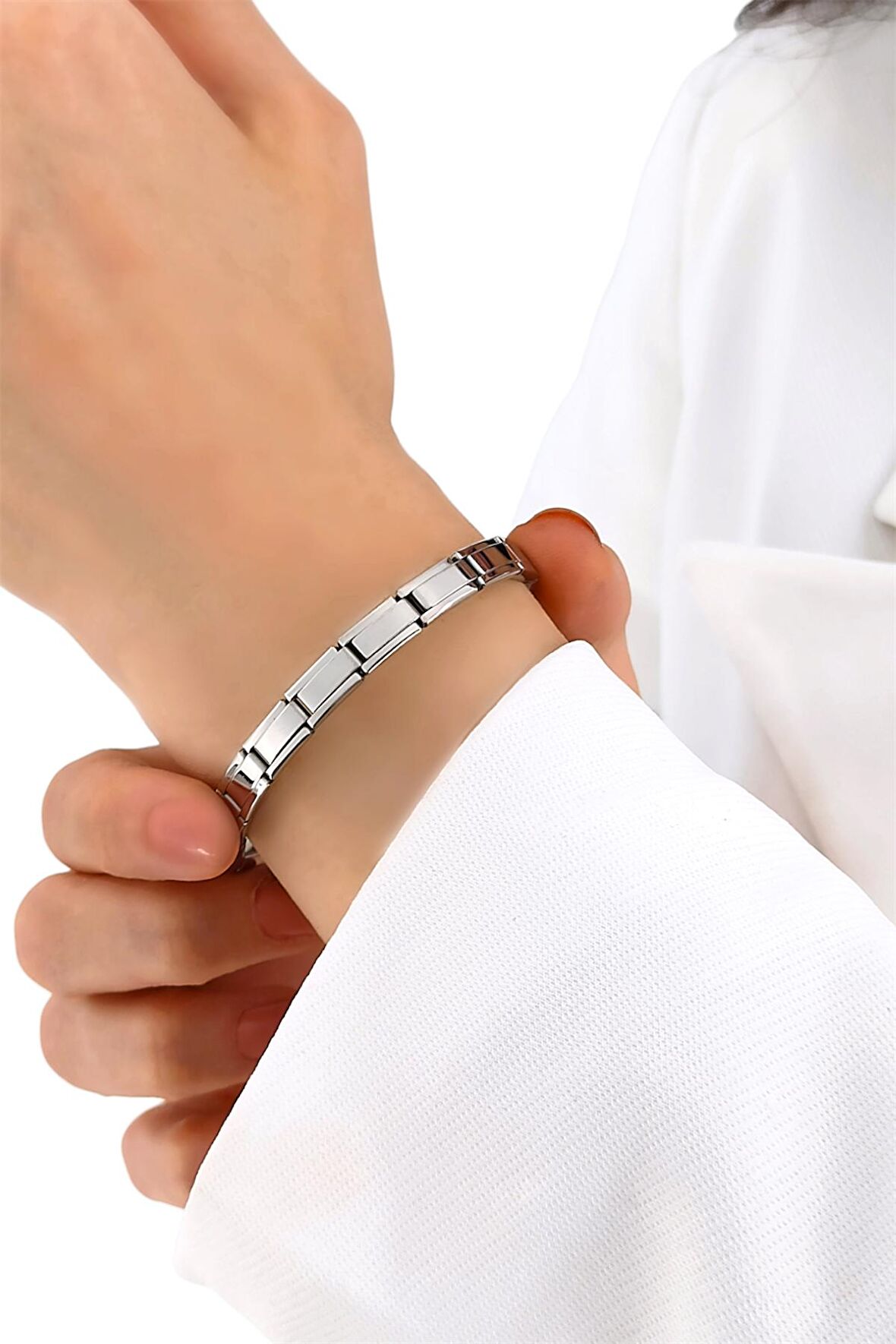 Premium Çelik Esnek Ayarlanabilir Bileklik Model