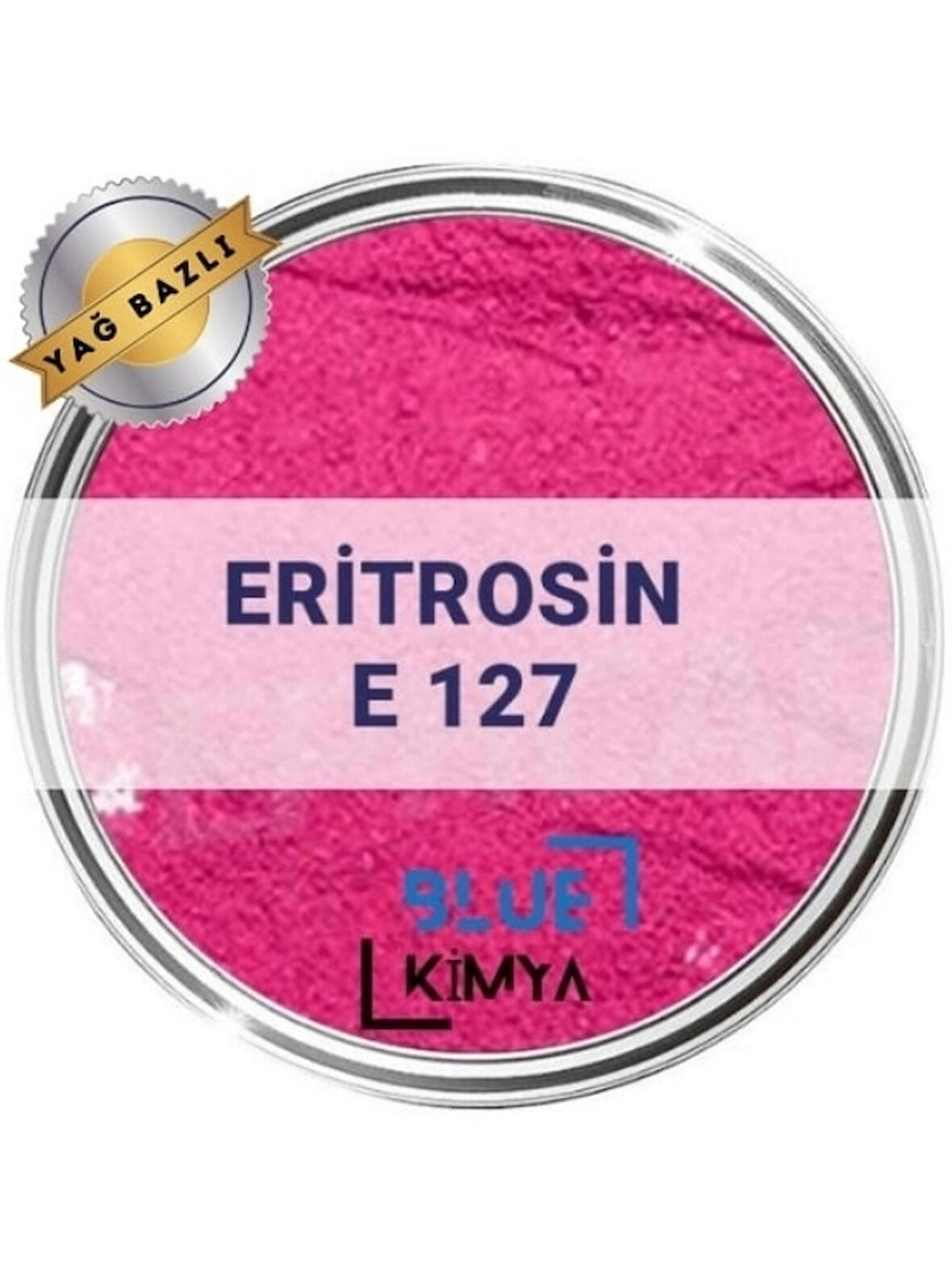 Lake Erythrosine  1 Kg Pembe E127 Yağ Bazlı Toz Gıda Boyası