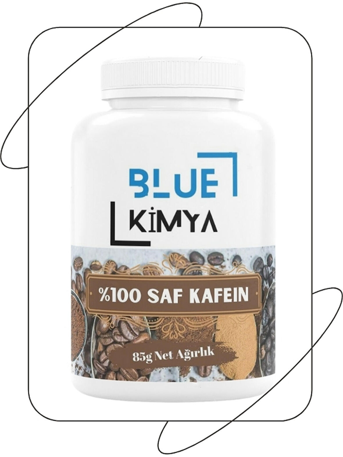 Kafein Toz (%100 SAF) 85 Gr Pure Caffeine