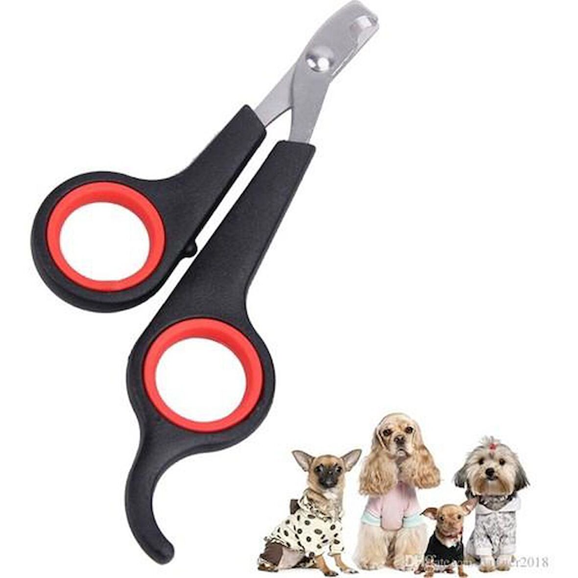 Kedi Köpek Tırnak Makası Renkli Evcil Hayvan Tırnak Makası 