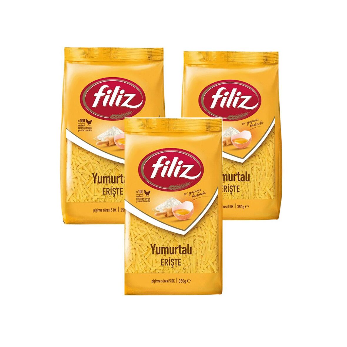 Yumurtalı Erişte x 3 adet