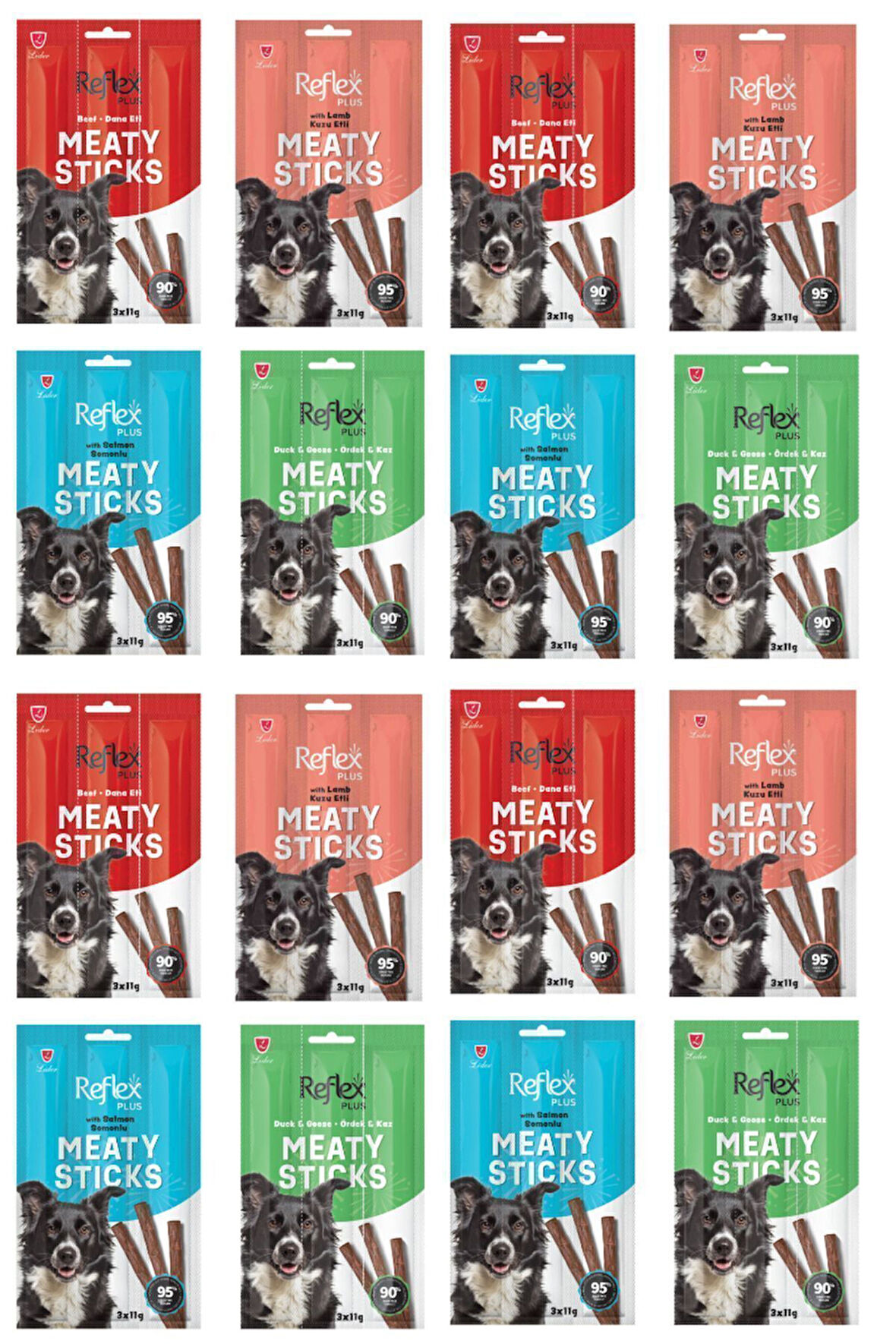 Reflex Karışık Köpek Ödül Stick 16 Lı