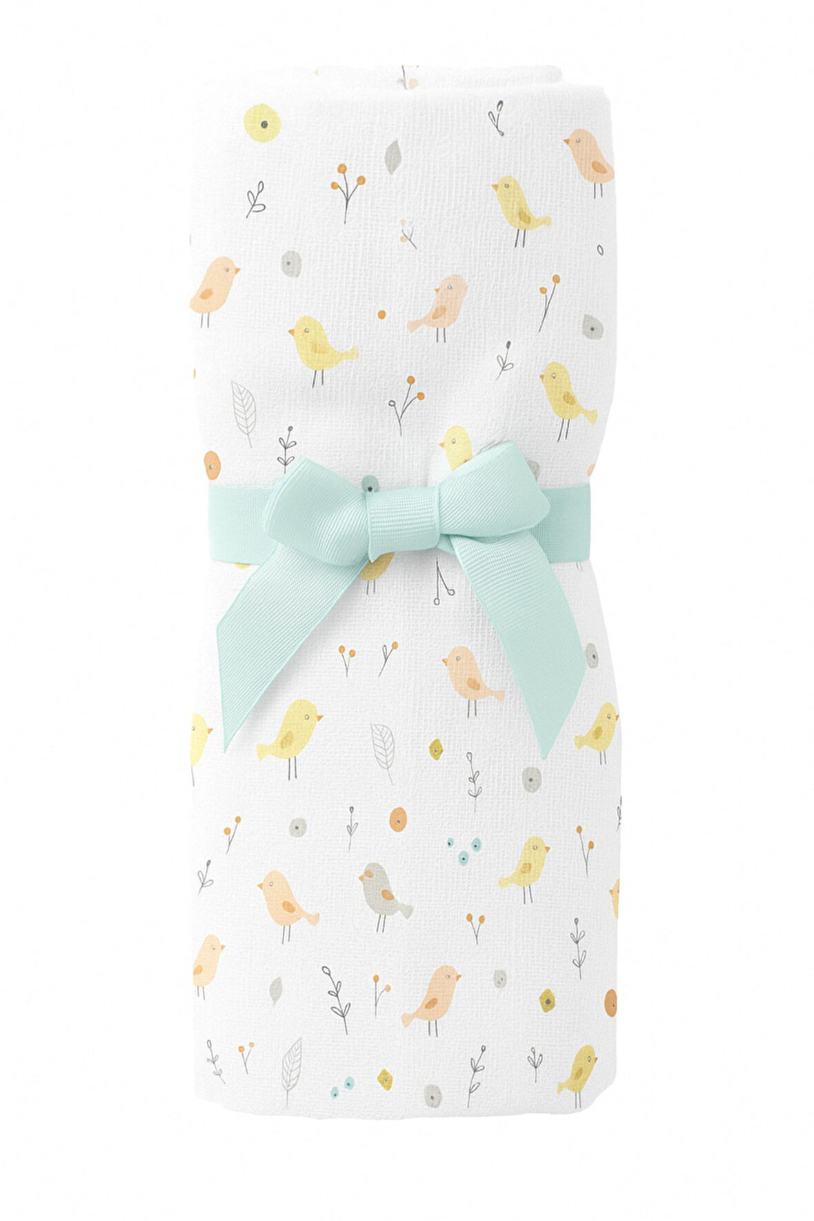 %100 Pamuk Müslin Bebek Battaniyesi - Çok Amaçlı Müslin Bebek Örtüsü - 90 x 90 cm