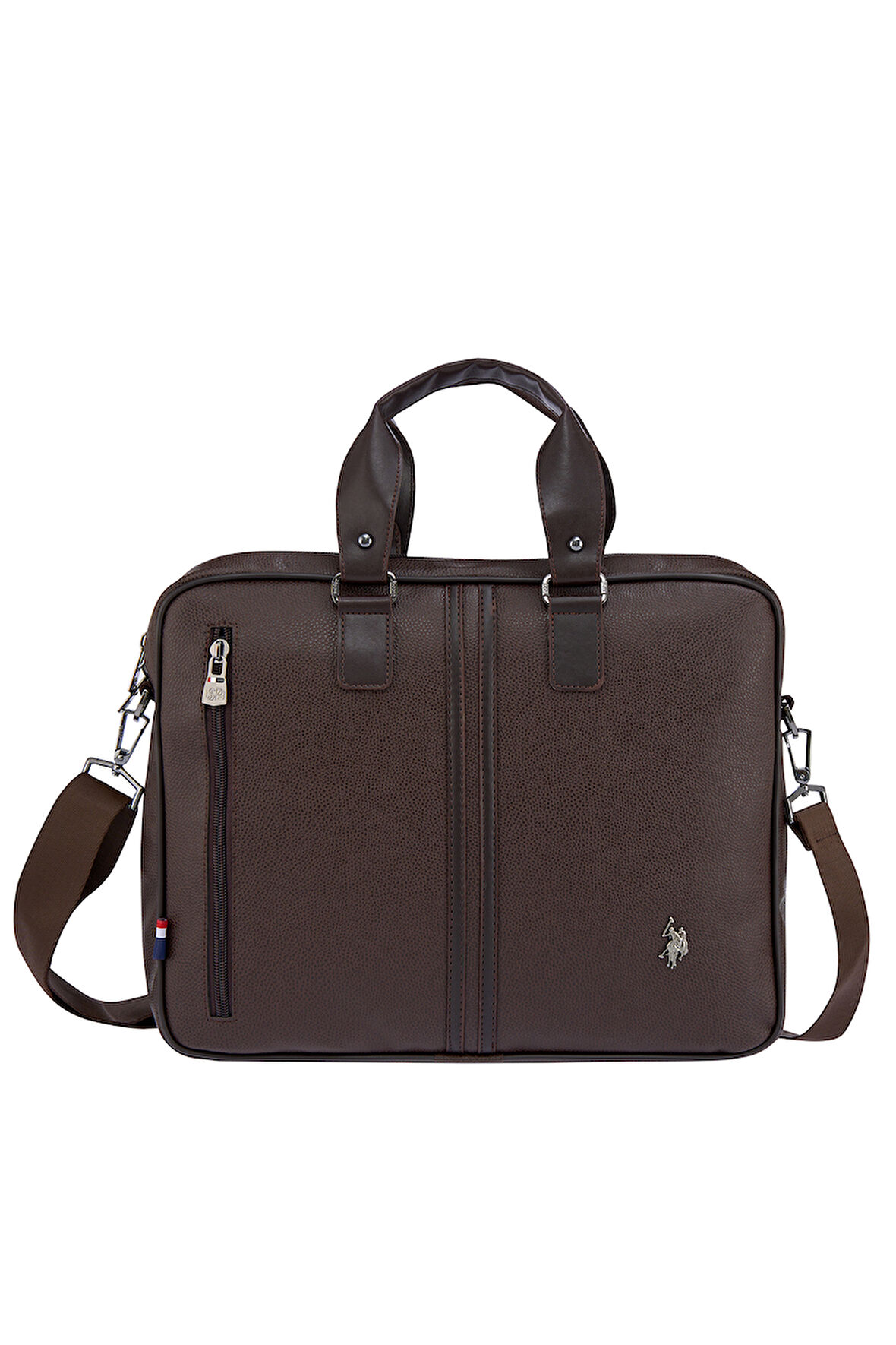 U.S. Polo Assn. 6752  Omuz Askılı  Laptop Çantası Evrak Çantası KAHVERENGİ
