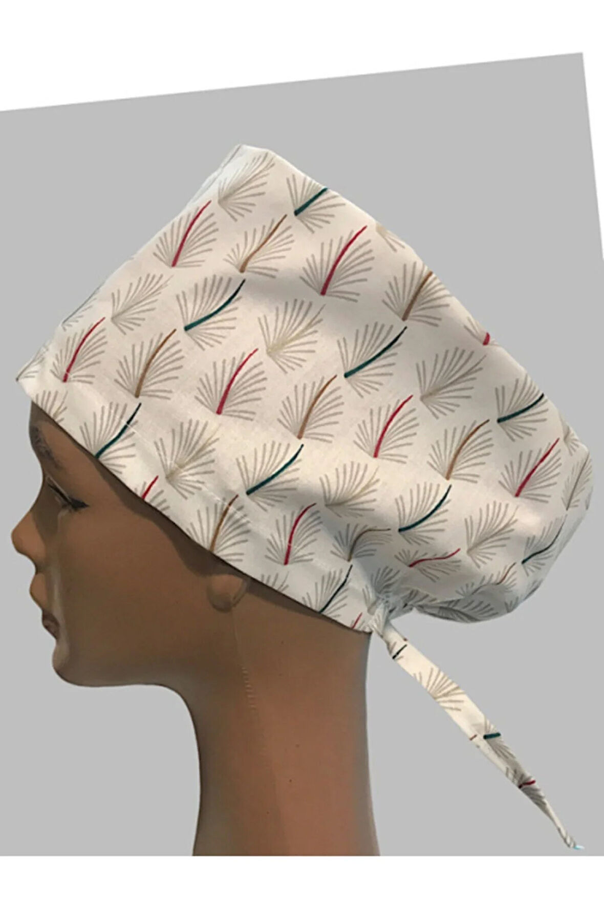 Cerrahi Bone Lastikli Ve Bağcıklıdır Doktor Hemşire Bonesi