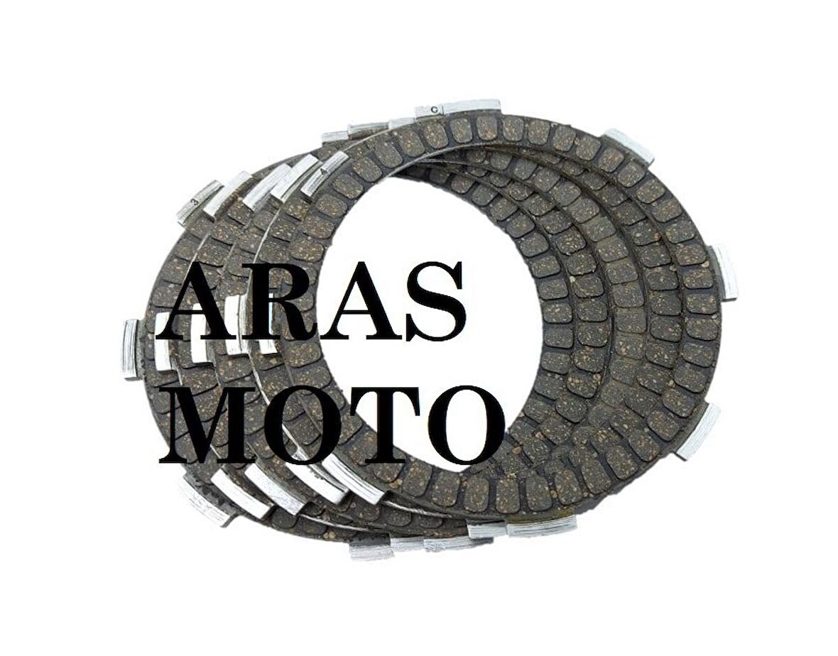 HONDA CB 125 E--CB 125 F DEBRİYAJ BALATA SETİ YAN SANAYİ TÜM YILLARA UYUMLU -ARASMOTO