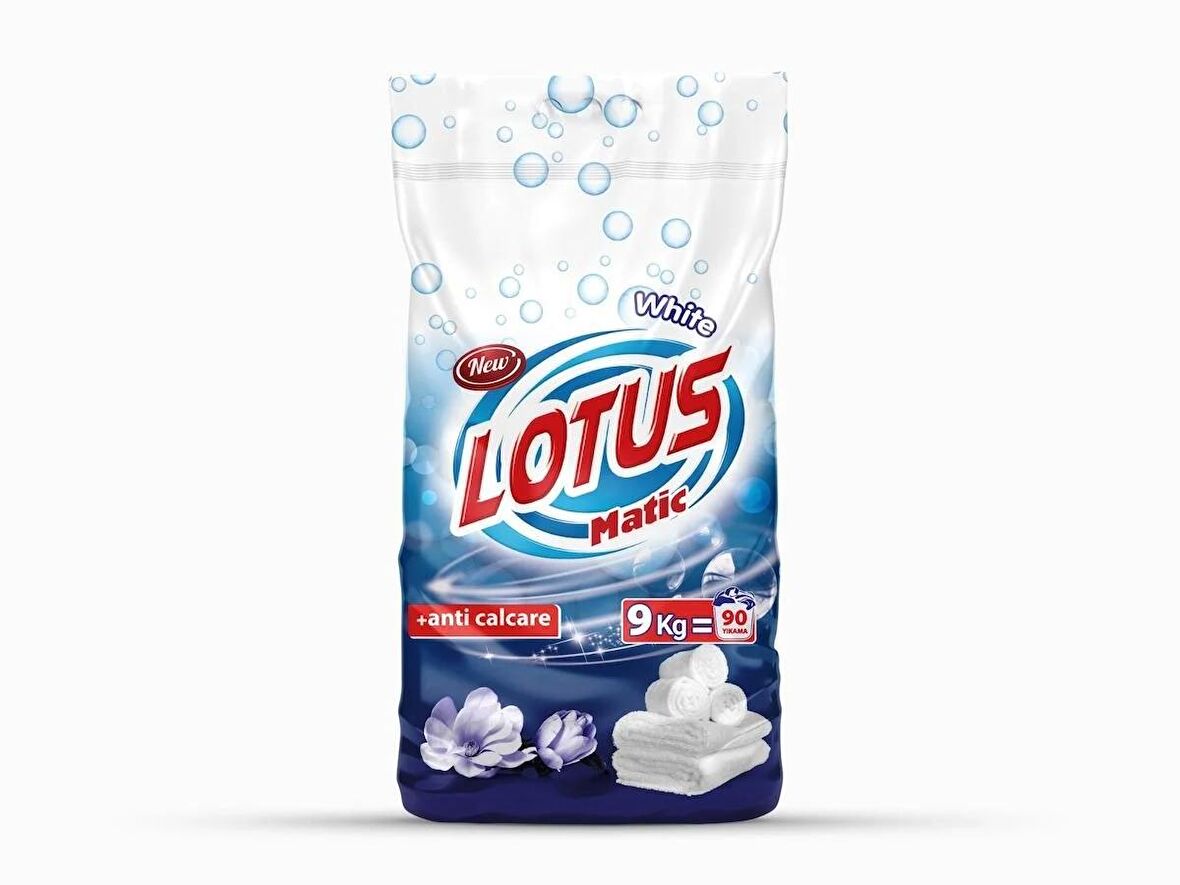 LOTUS BEYAZLAR İÇİN ÇAMAŞIR DETERJANI 9 KG