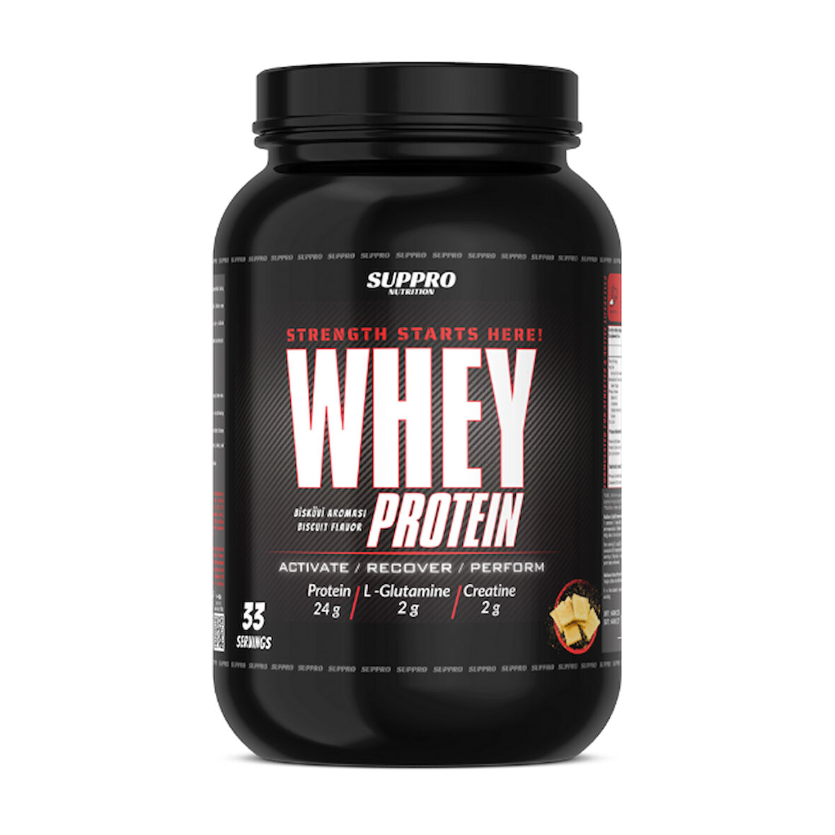 Whey Protein Bisküvi 990 Gram