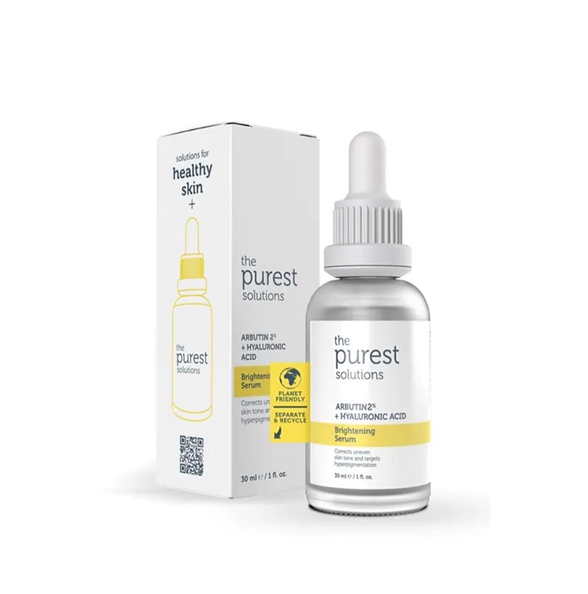 The Purest Solutions Leke Karşıtı Arbutin Cilt Bakım Serumu 30 Ml (arbutin %2 + Hyaluronic Acid)