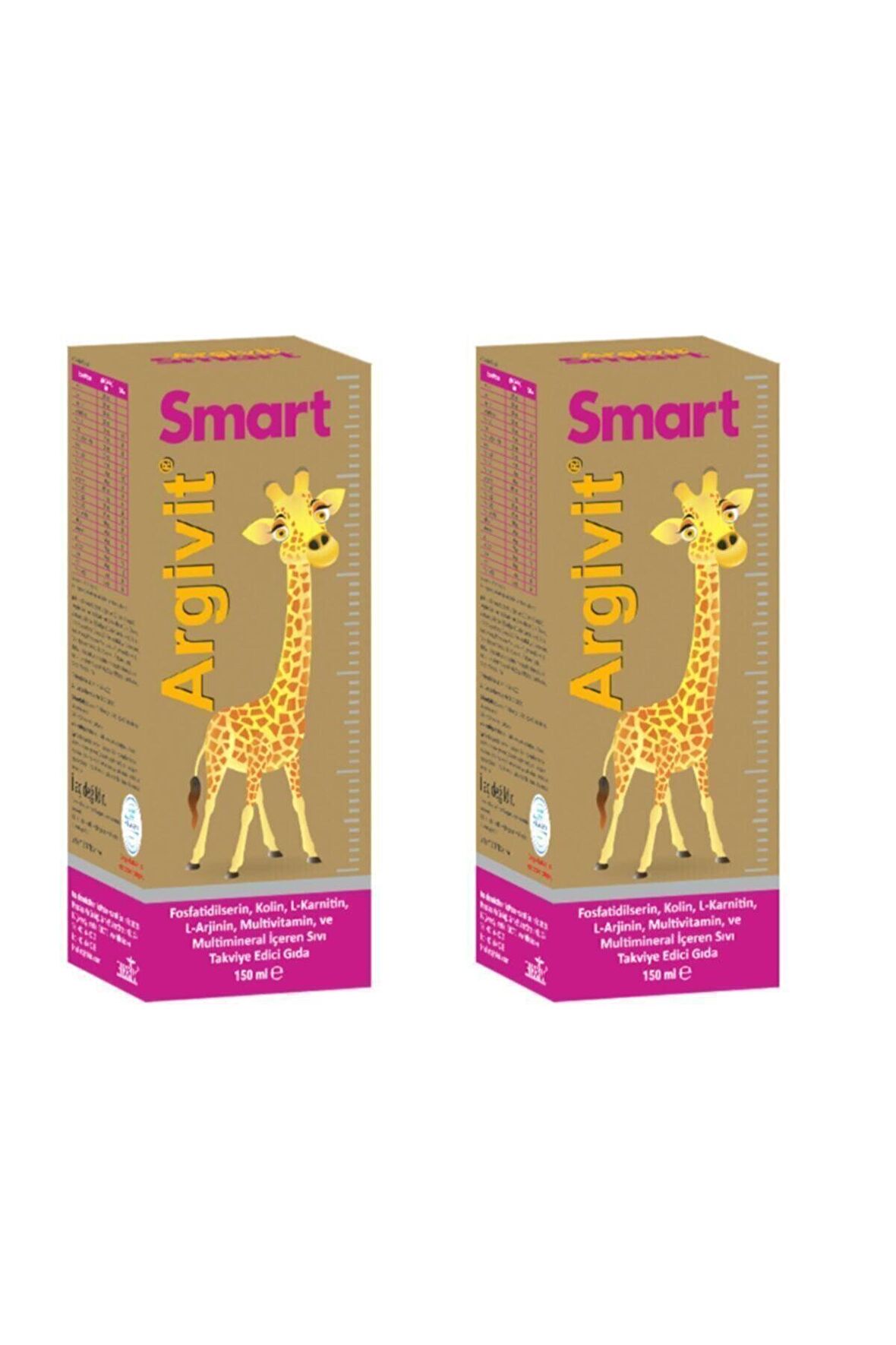 Argivit Smart Şurup 150 Ml (2 Adet)