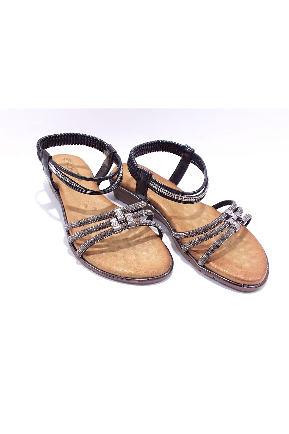 25Y174 Taşlı Sandalet ( kalıbı 1 numara küçüktür )