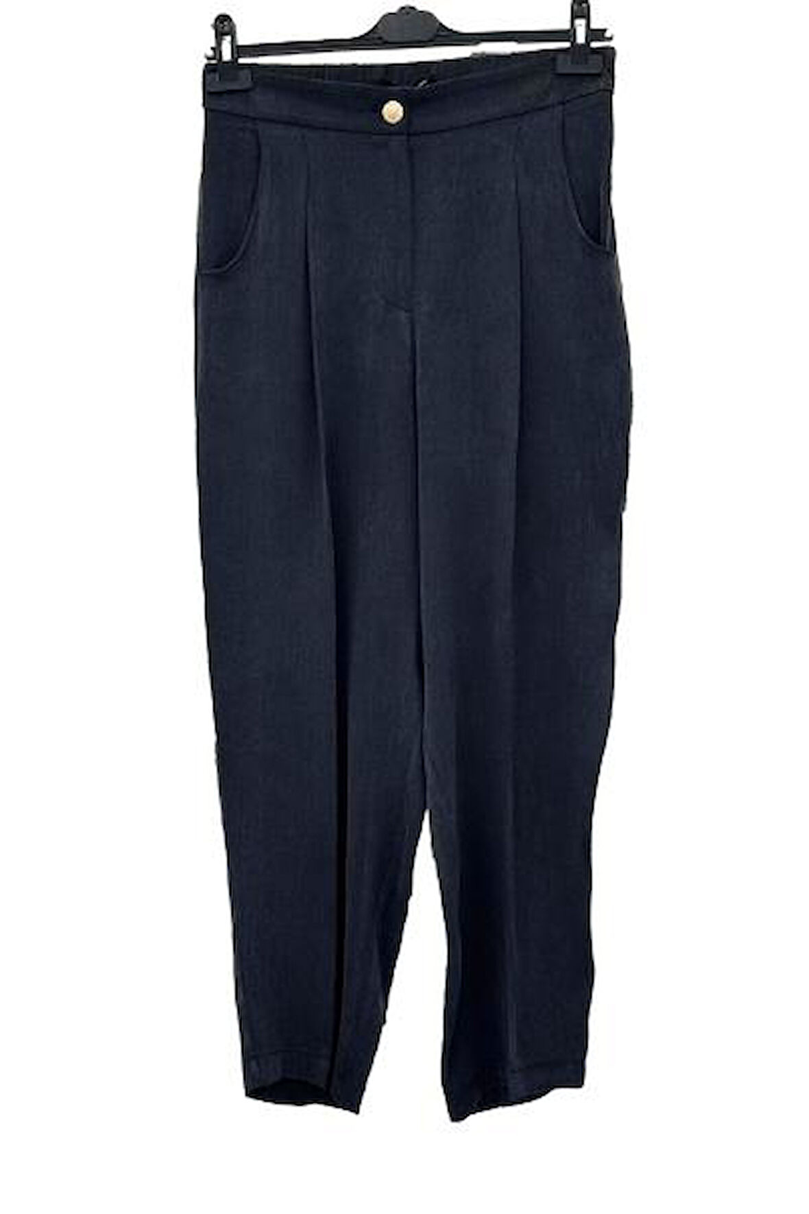 5590 SENTEZ NEPTÜN İPEK CUPRA HAVUÇ PANTOLON