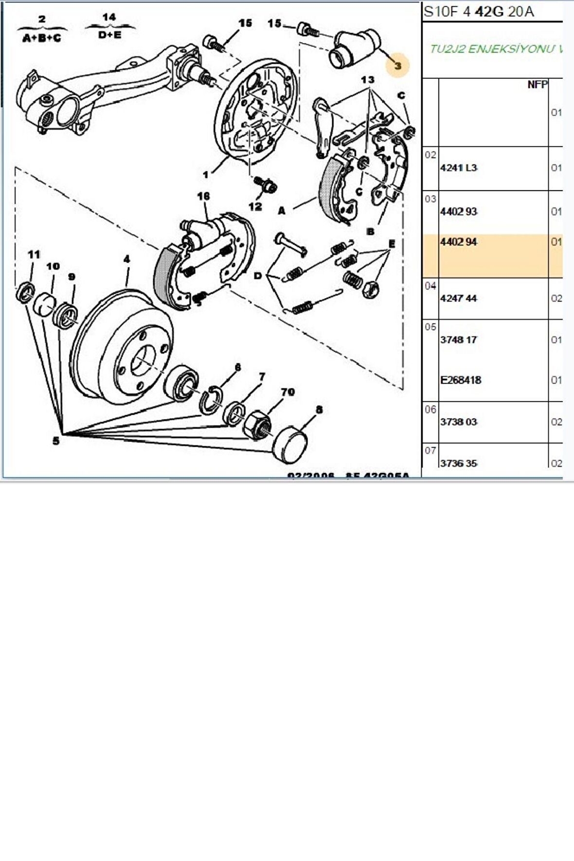 Fren Silindiri 106 Saxo (101568-4402.94)