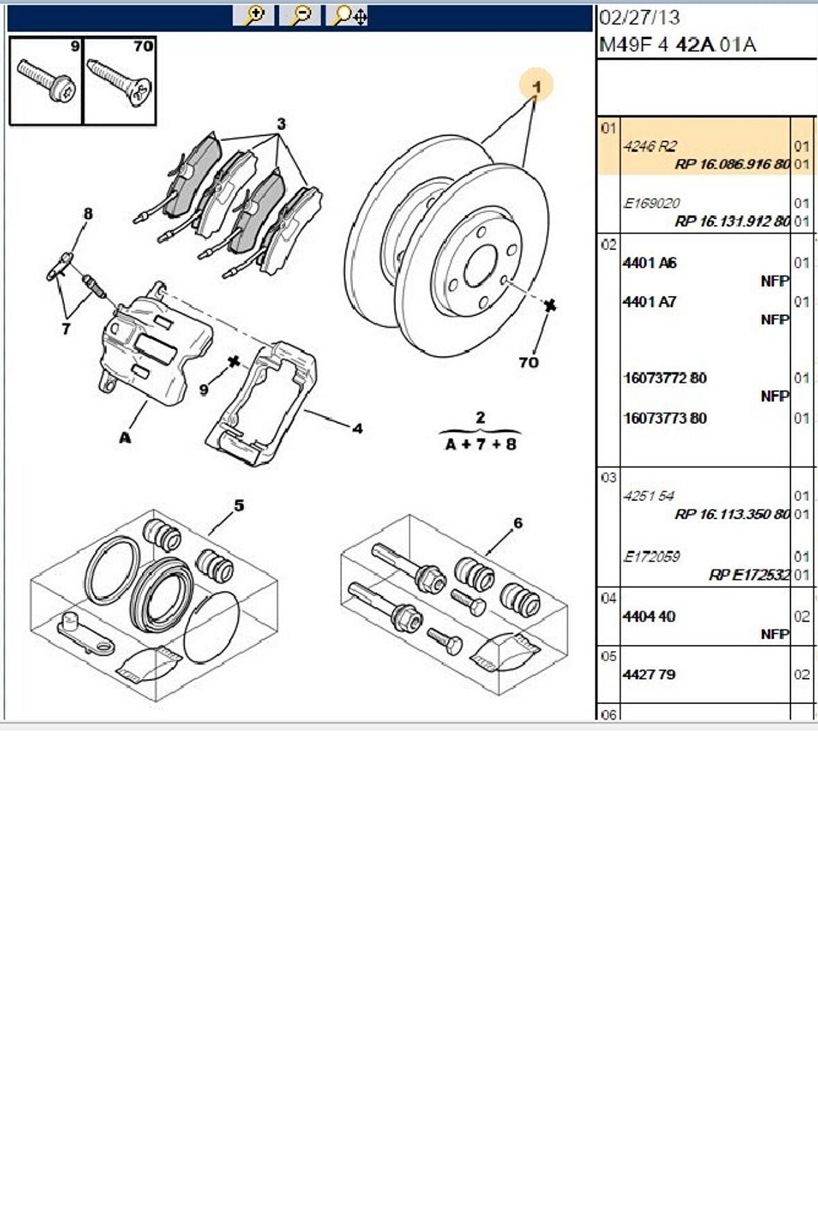 Ön Disk C2 C3 C-elysee 301 Partner 96-(0986478847-BG3421-1608691680)