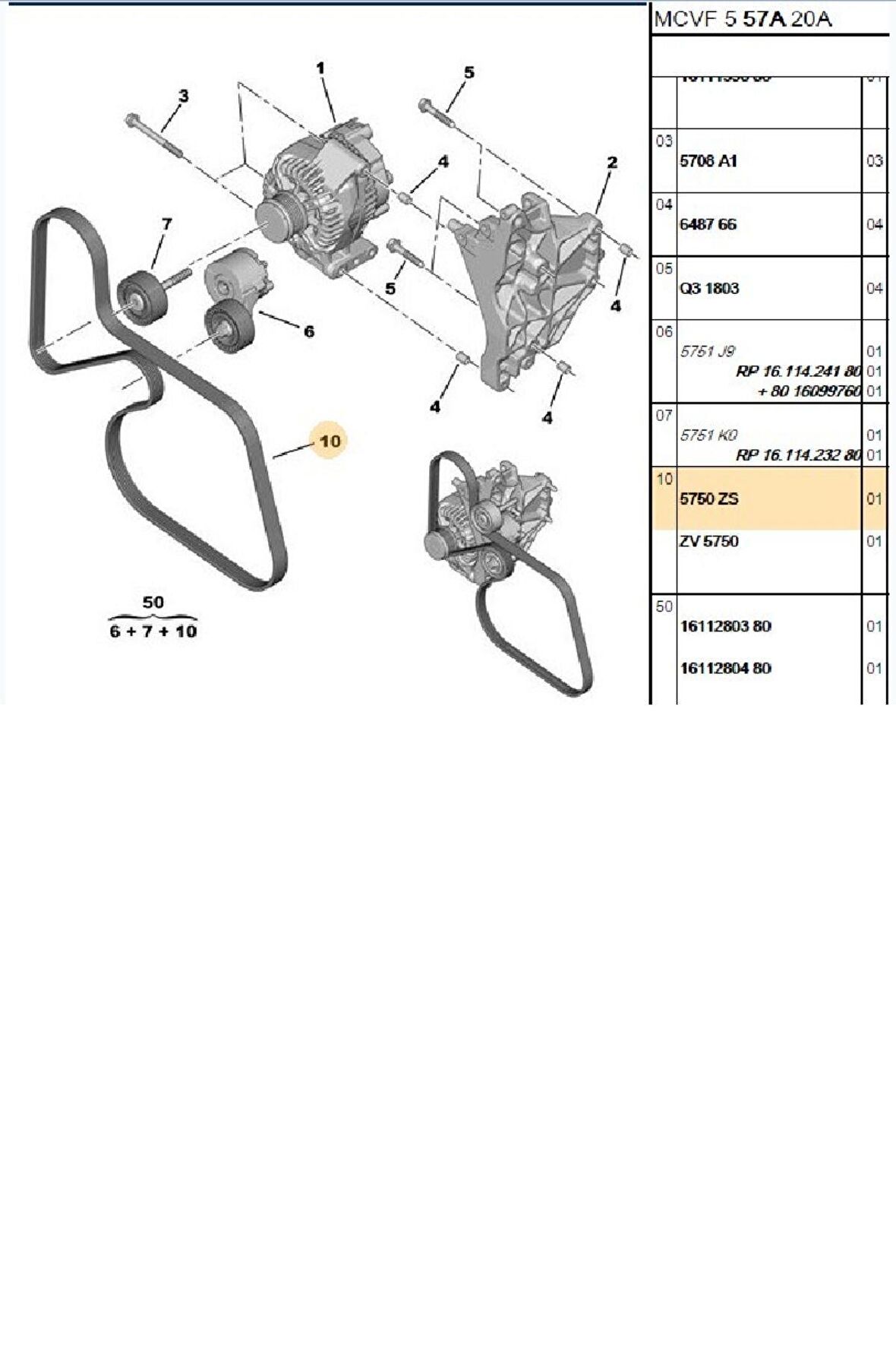 V Kayışı 6PK1526 Bipper Klimasız (5750.ZS-6PK1526)