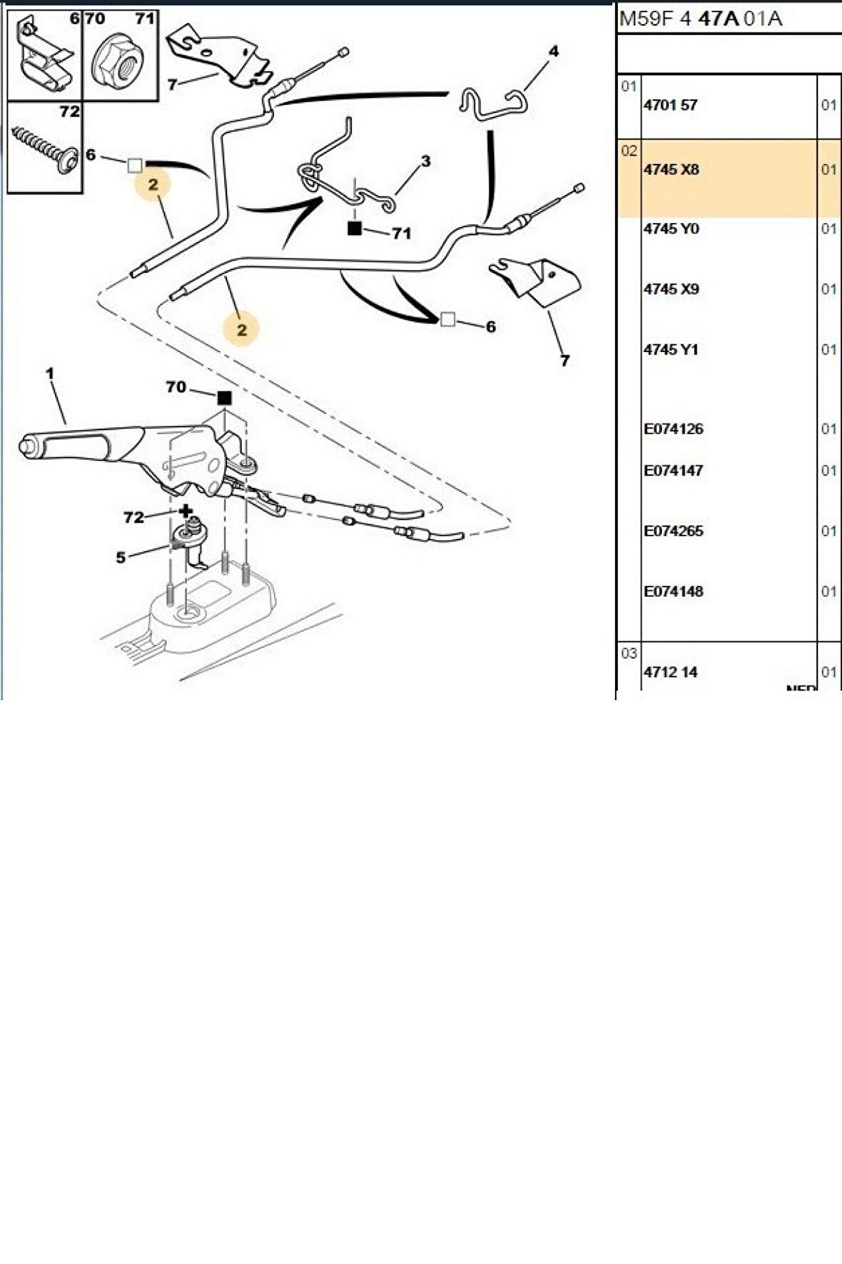 El Fren Teli Partner Berlingo (TRT5721203-4745.X8)