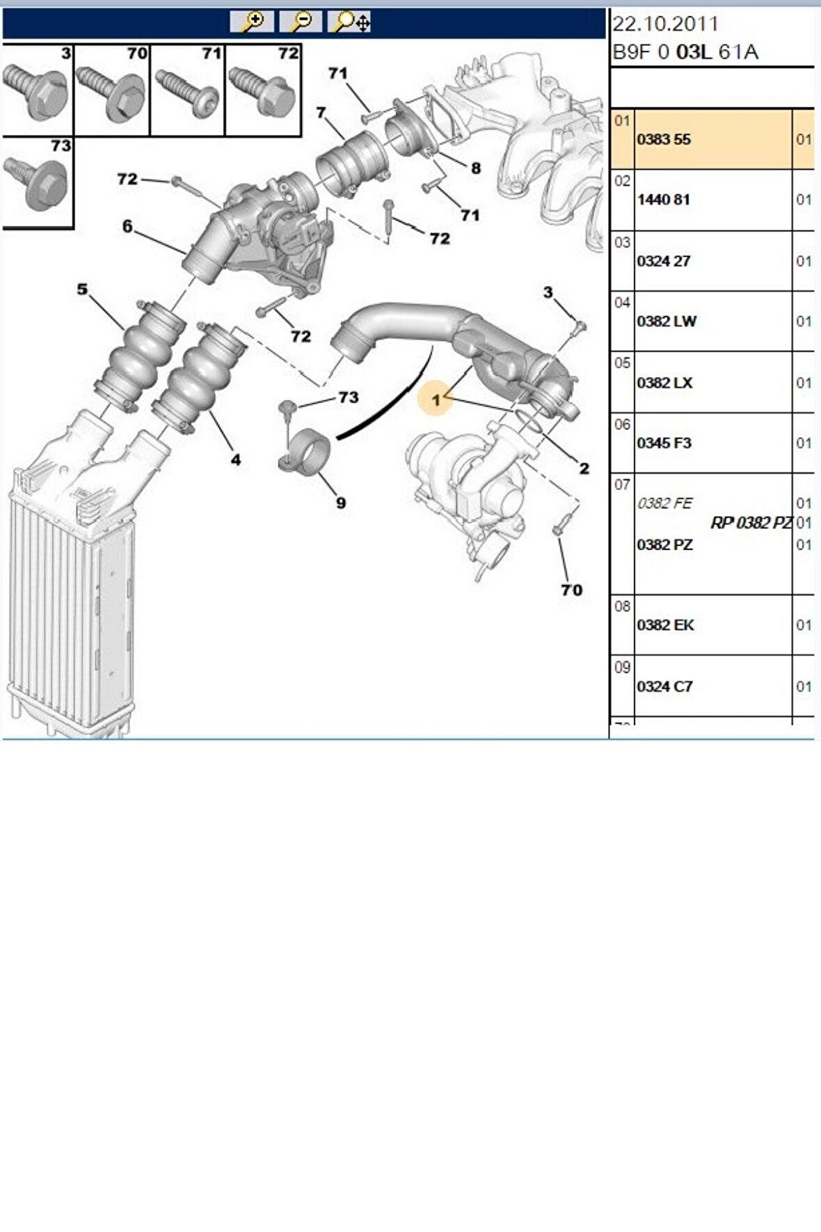 Turbo Susturucu Partner Tepee Berlingo (0383.55)