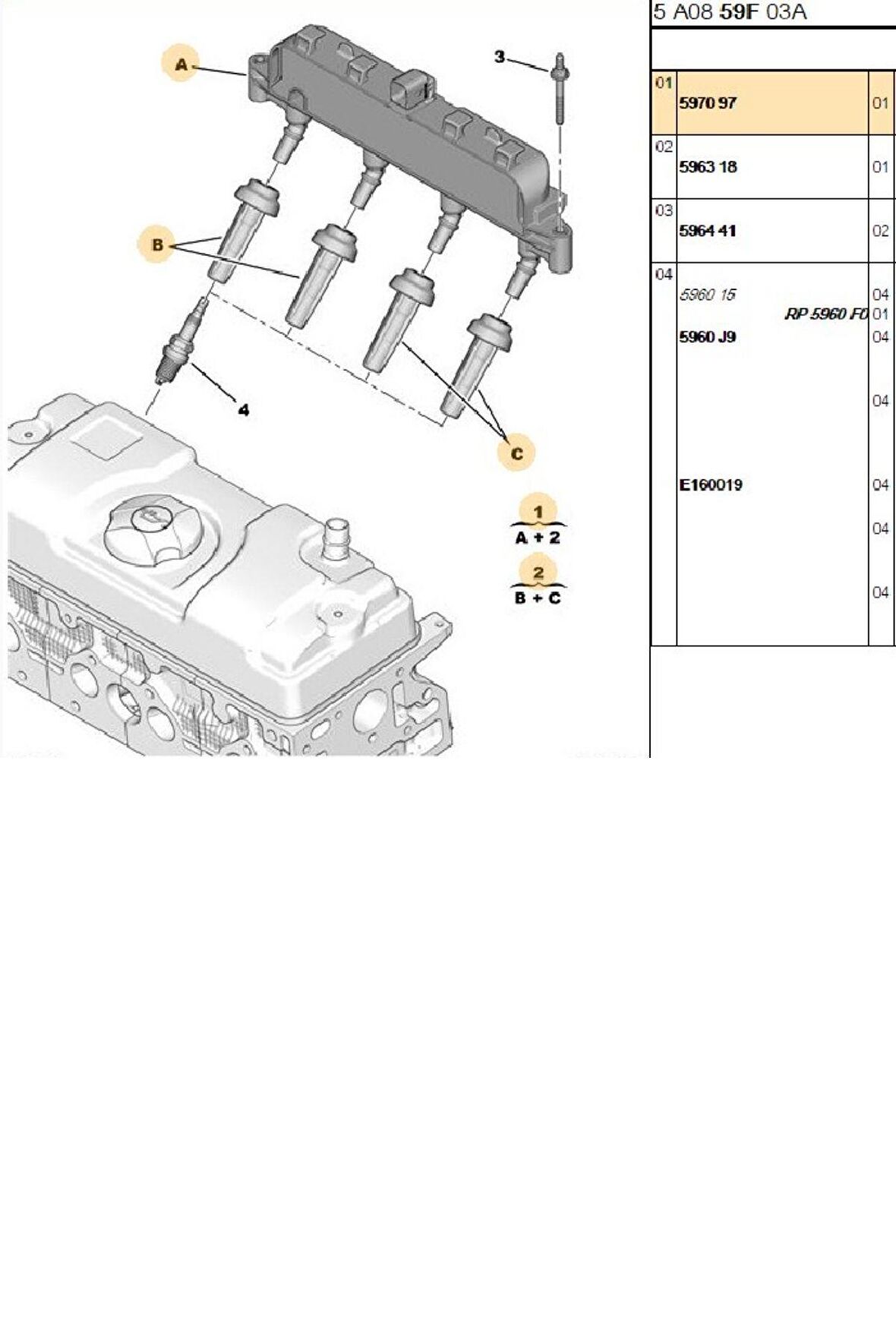 Bobin 206 207 (597097-CE2001112B1-245097)