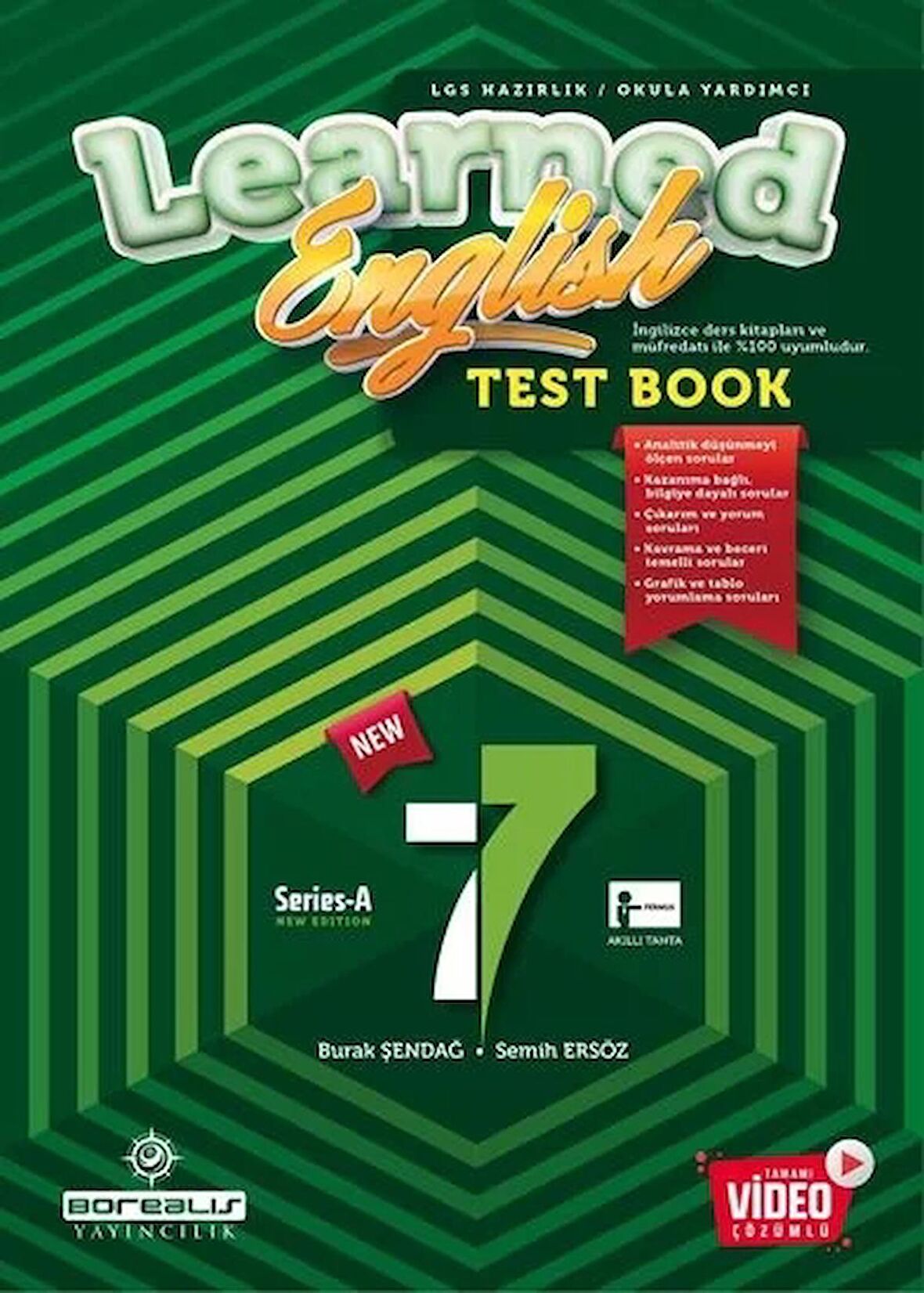 Borealis Yayınları Learned 7 Test Book Yeni Nesil Sorular