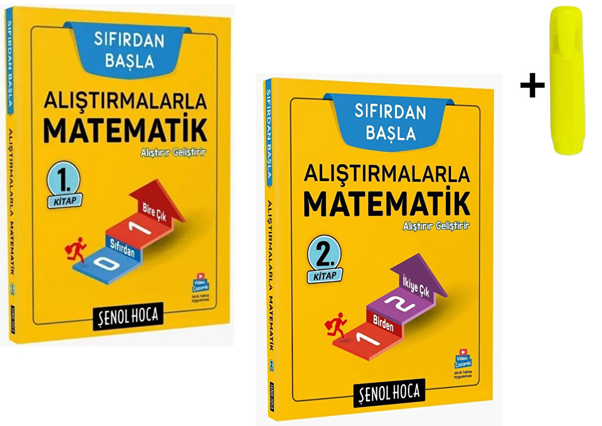 Şenol Hoca - Alıştırmalarla Matematik 1. Kitap Ve 2. Kitap