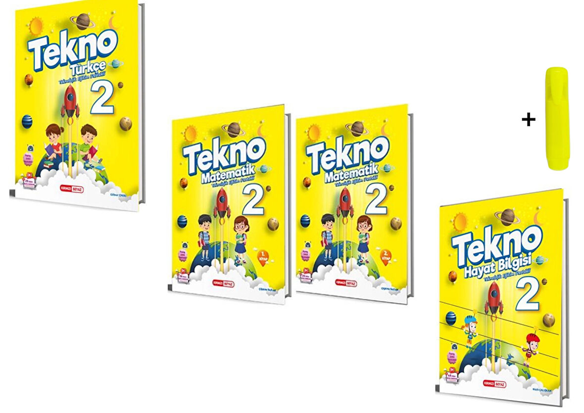 2. Sınıf Tekno Matematik Türkçe Hayat Bilgisi Seti