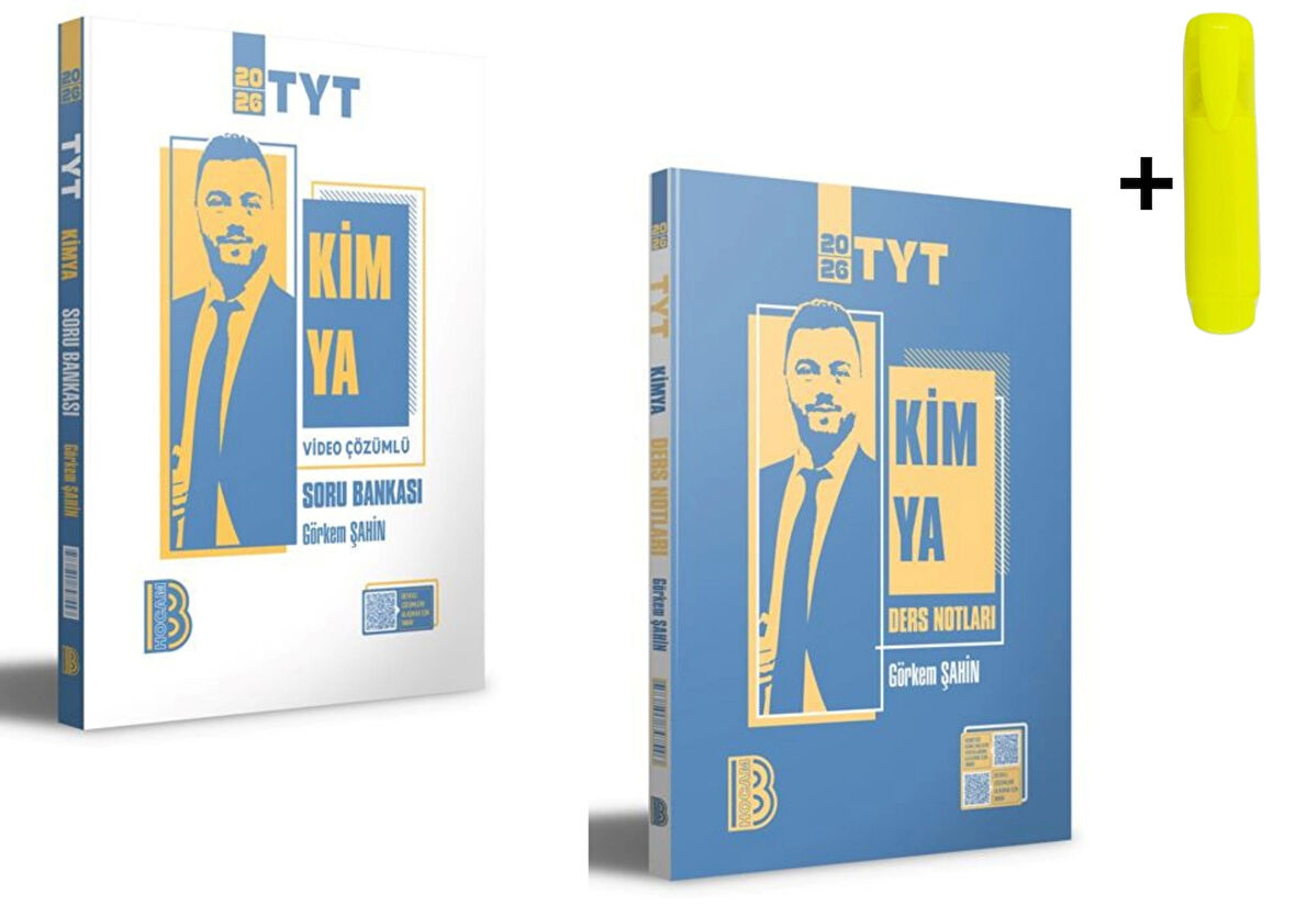 Benim Hocam Yayınları 2026 Tyt Kimya Ders Notları ve Soru Bankası Seti