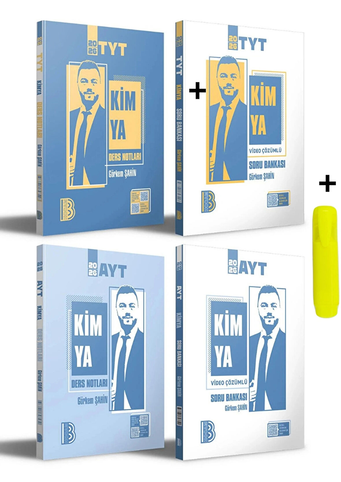 2026 TYT - AYT Kimya Ders Notları ve Soru Bankası Seti Benim Hocam Yayınları